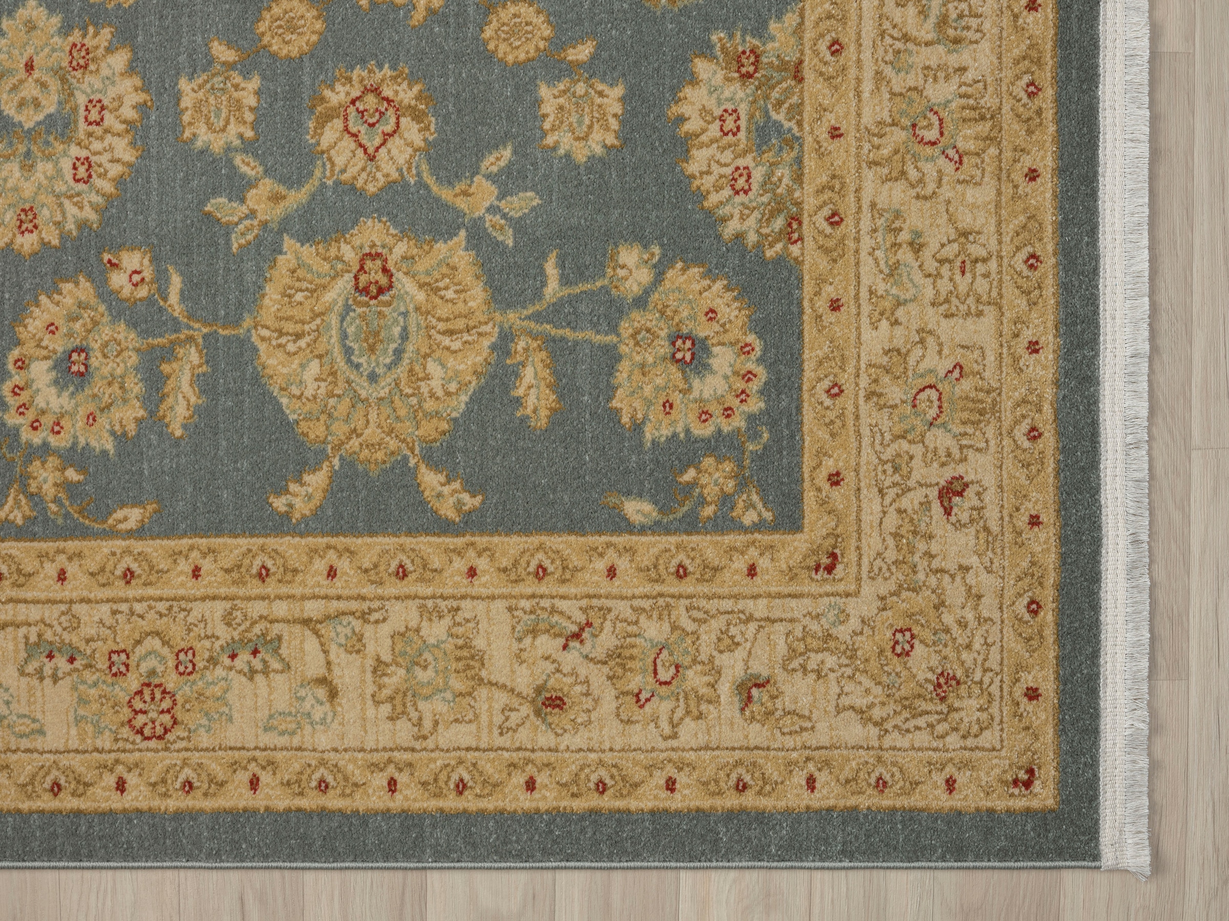 Myflair Möbel & Accessoires Teppich »Maryam 5«, rechteckig, 7,5 mm Höhe, Kurzflor, Orient Optik, edler Glanz, mit Fransen, besonders weich