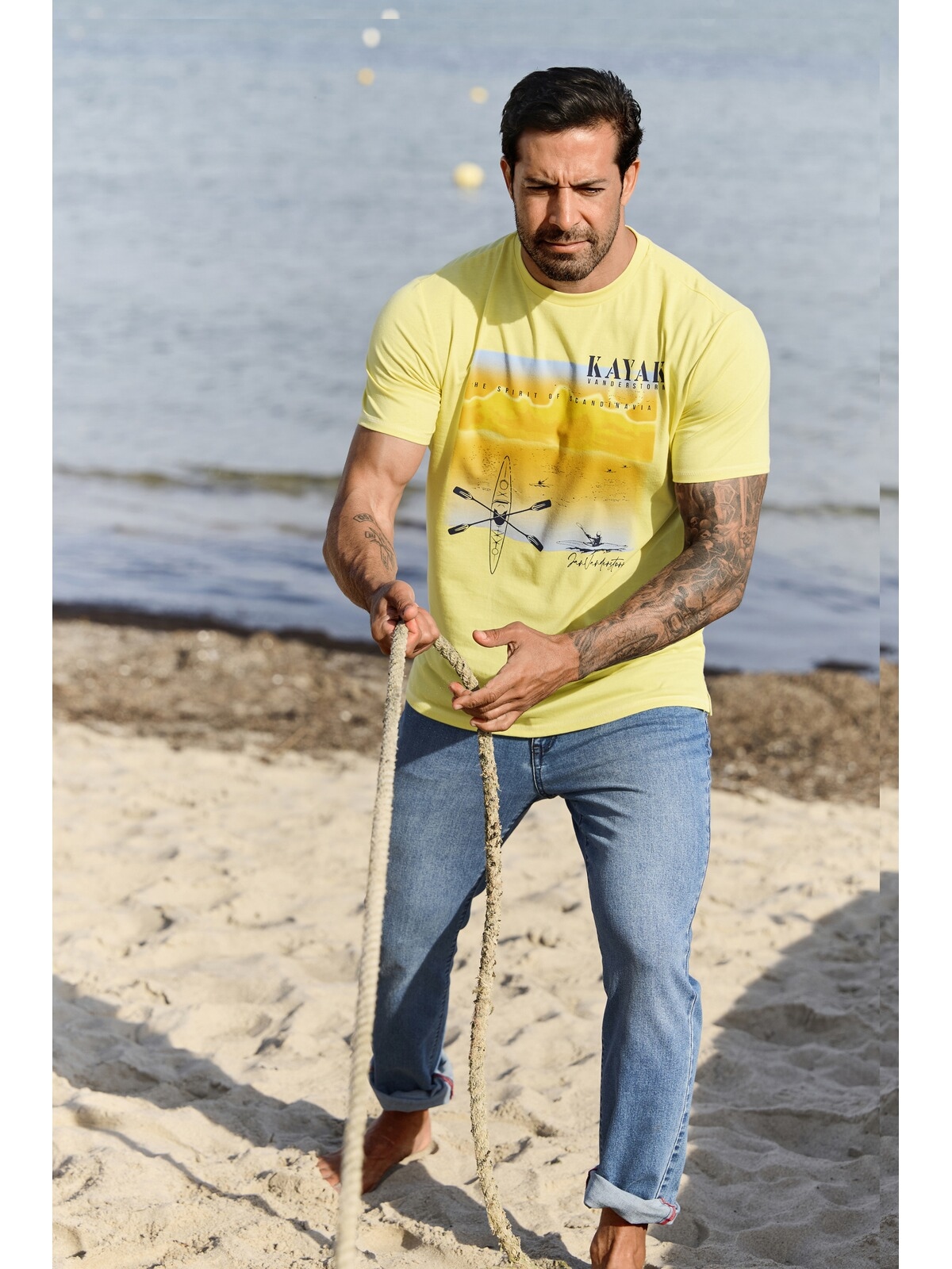 Jan Vanderstorm T-Shirt »T-Shirt HEYFAR«