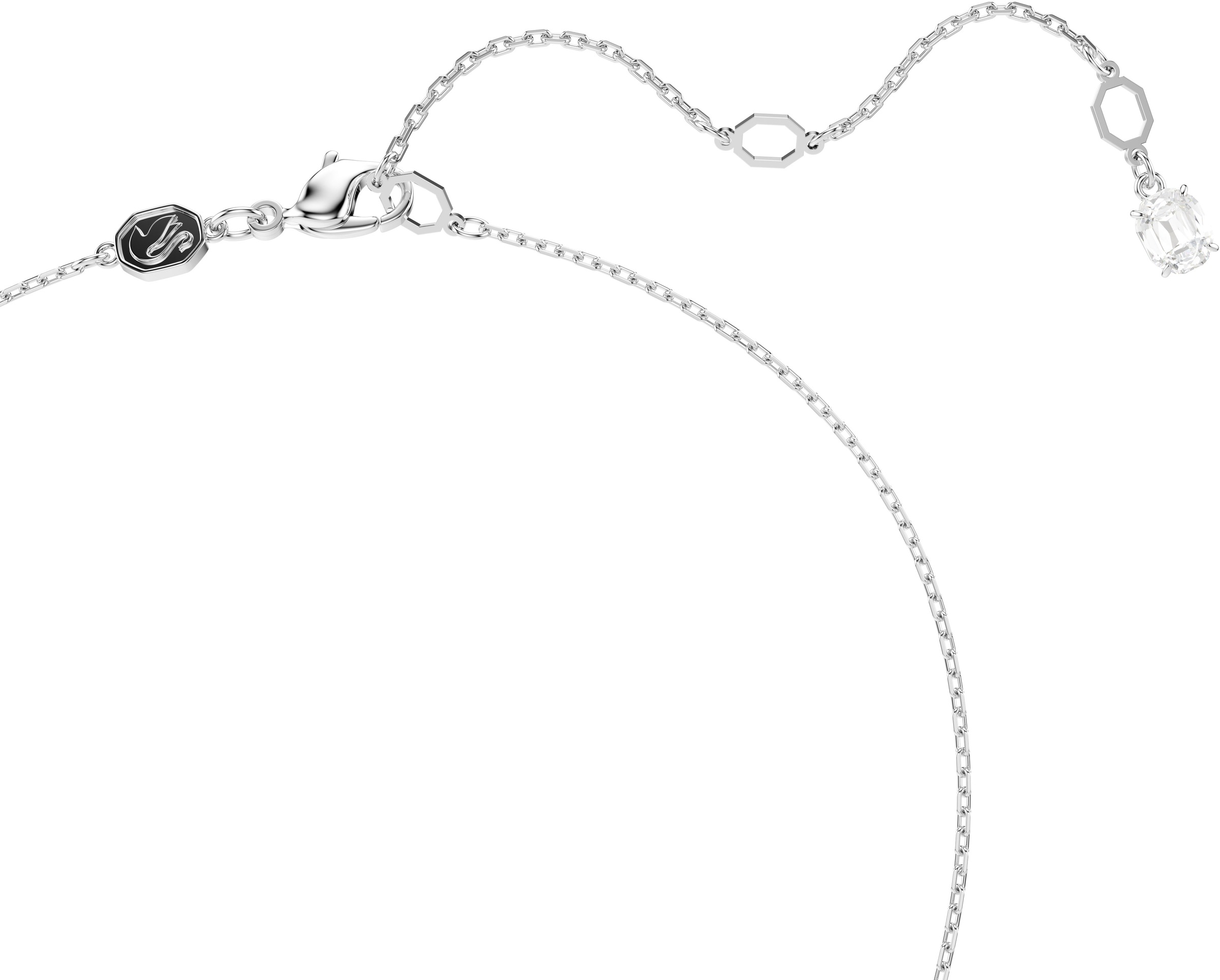 Swarovski Kette mit Anhänger »Schmuck Geschenk Halskette Matrix«, mit Swarovski® Zirkonia (synth.)