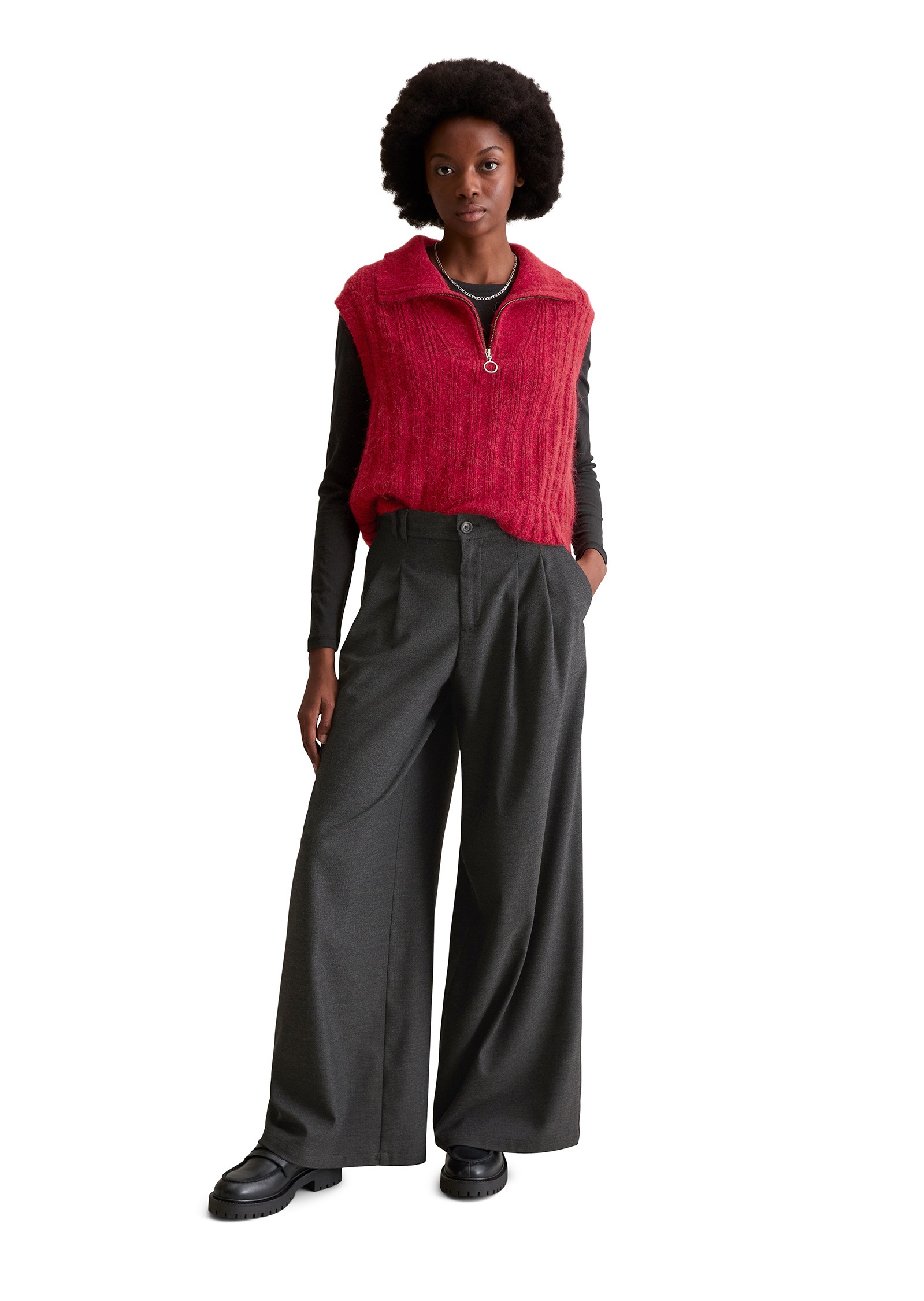 Marc O'Polo DENIM Strickpullover »aus edlem Wolle-Alpakawolle-Mix«