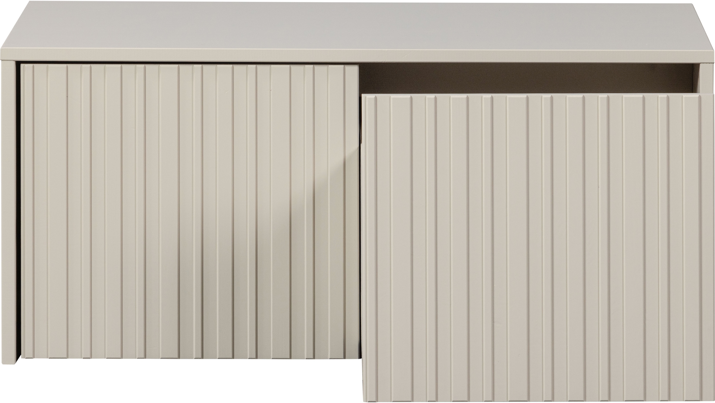 WOOOD Schrankmodule »WOOOD NEW GRAVURE BUNKBENCH KIEFER DUST [fsc]« New Gravure Truhenbank, FSC-Kiefer bietet Stauraum und Sitzgelegenheit