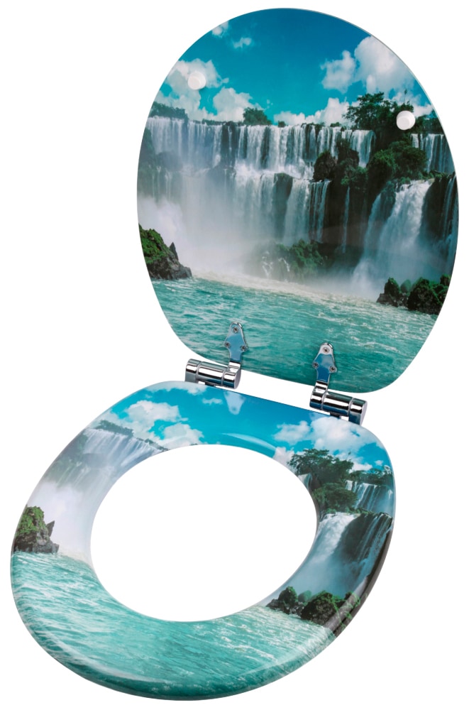 Sanilo WC-Sitz »Wasserfall«, mit Absenkautomatik