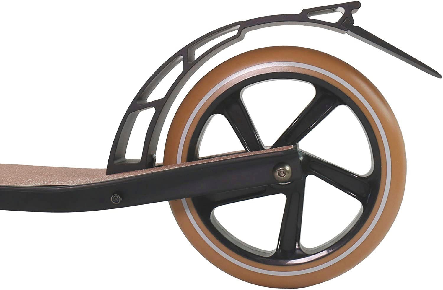 Best Sporting Cityroller »Vintage-City-Scooter schwarz matt«