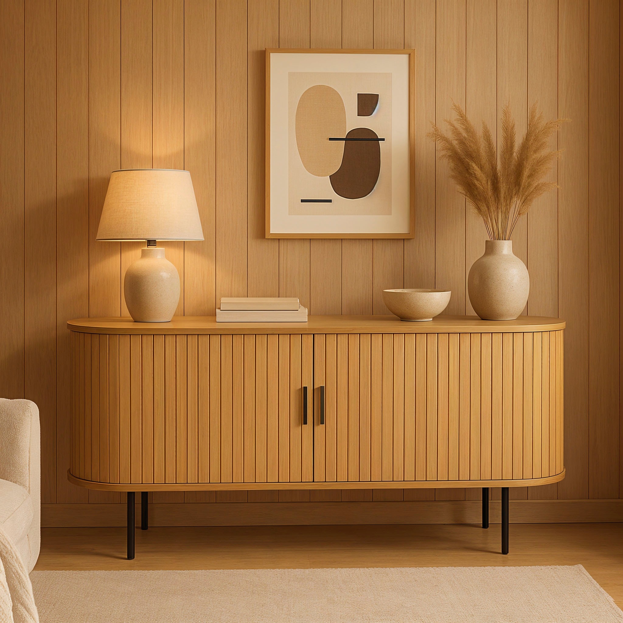 Home affaire Sideboard 2 Schiebetüren günstig online kaufen