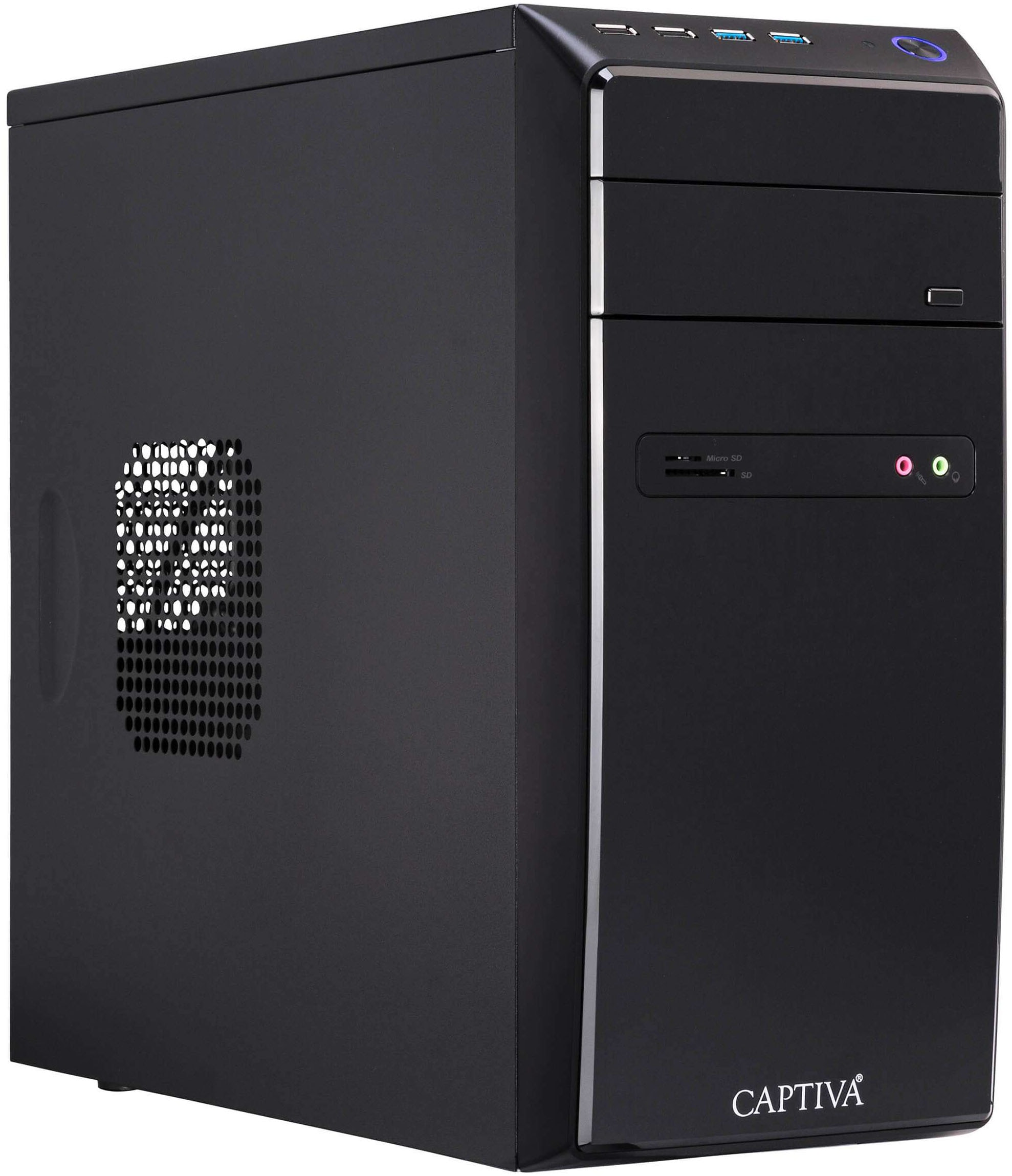 CAPTIVA Business-PC-Komplettsystem »Power Starter R98-525 TFT Bundle« 68,6 ″ AMD Ryzen 5 AMD 8 GB RAM 500 GB SSD