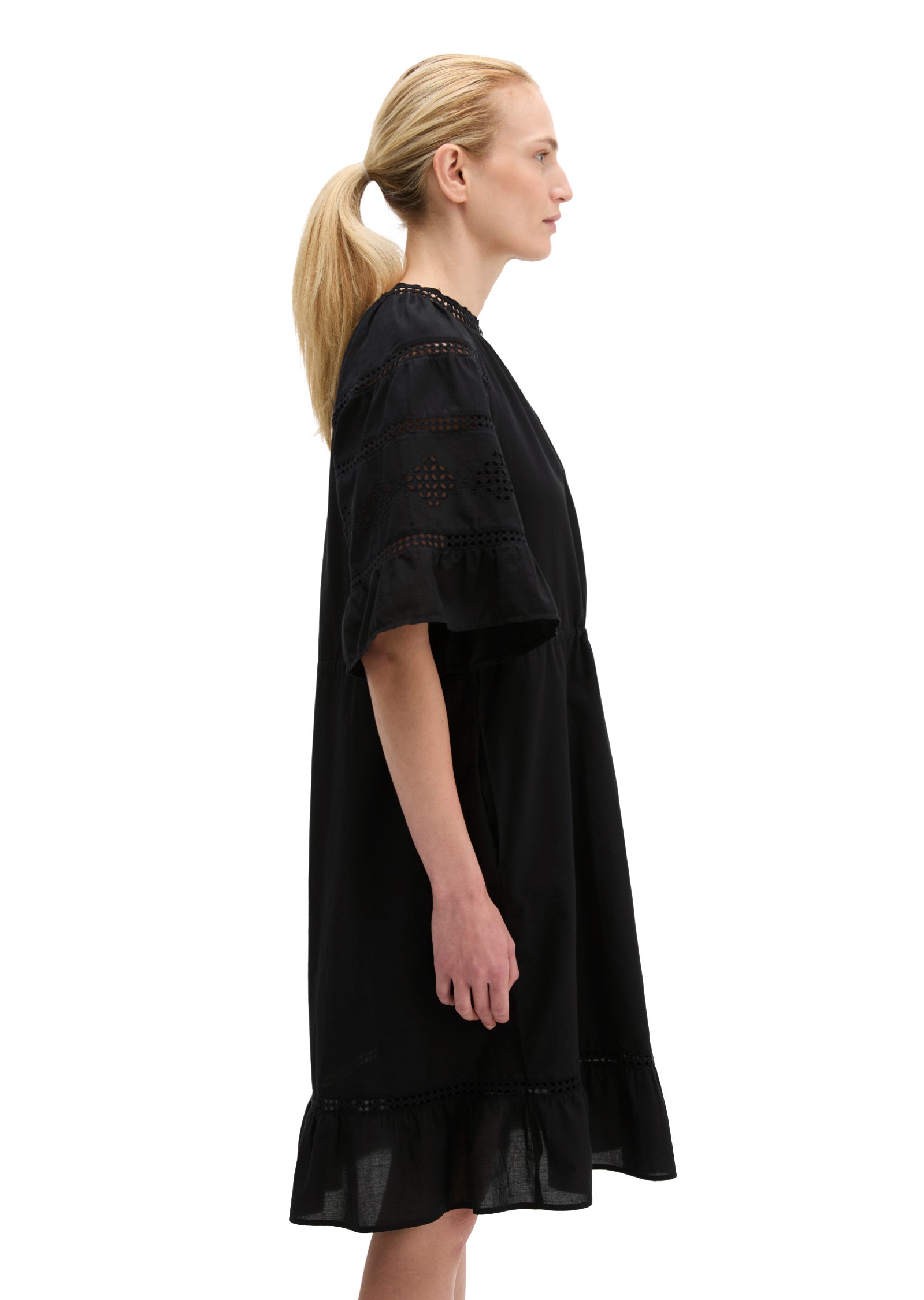Marc O'Polo Minikleid »aus besticktem Baumwoll-Voile«