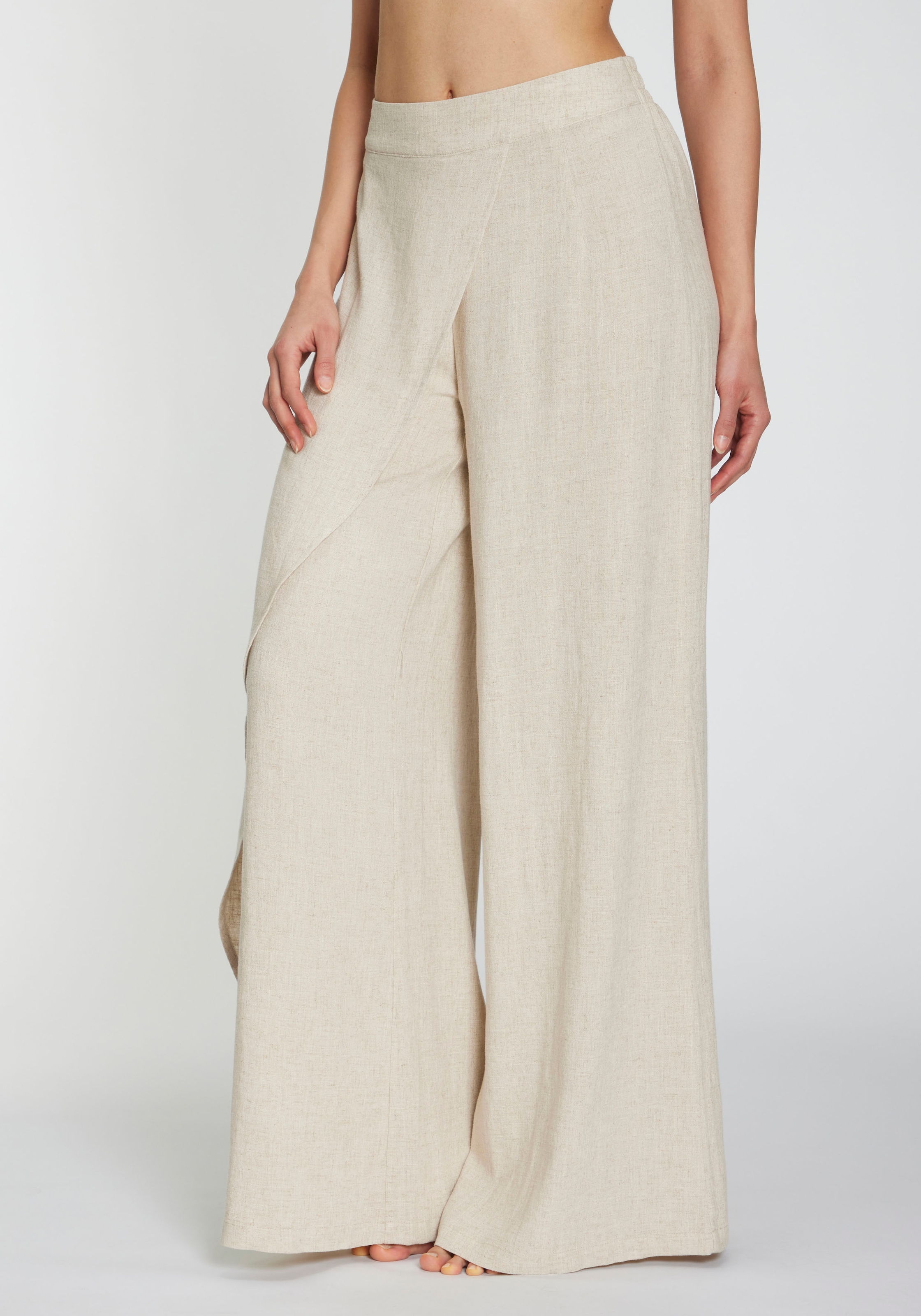 French Connection Leinenhose, im weit fließendem Lagenlook günstig online kaufen