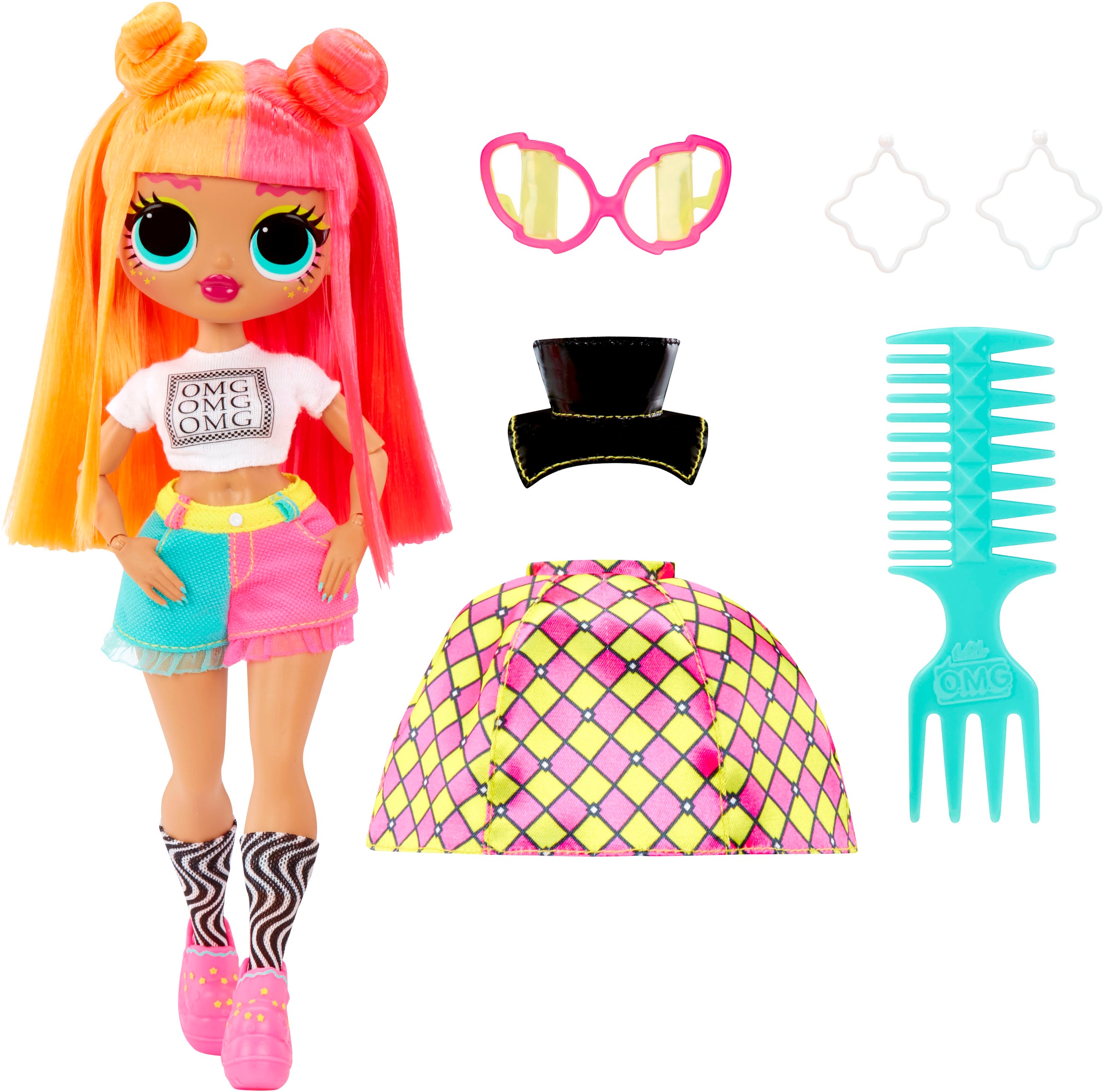 L.O.L. SURPRISE! Anziehpuppe »L.O.L. Surprise OMG HoS Doll - Neonlicious«