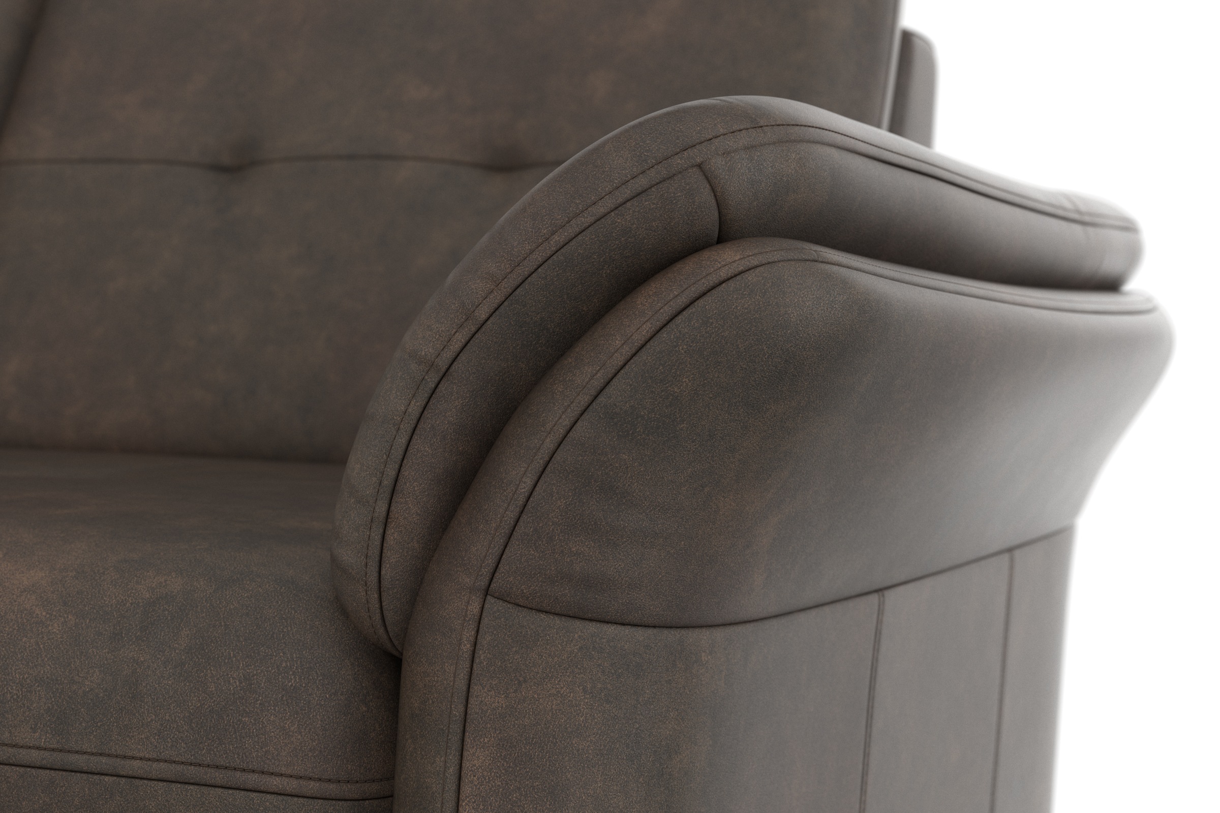 sit&more Ecksofa »Göteborg«, Sitztiefenverstellung und Federkern, wahlweise mit Bettfunktion