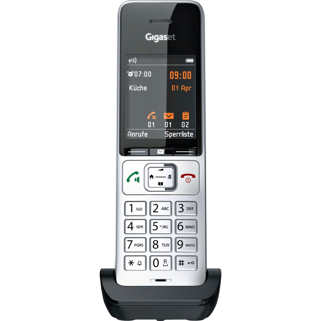 Gigaset Schnurloses DECT-Telefon »COMFORT 500HX«, (Mobilteile: 1)