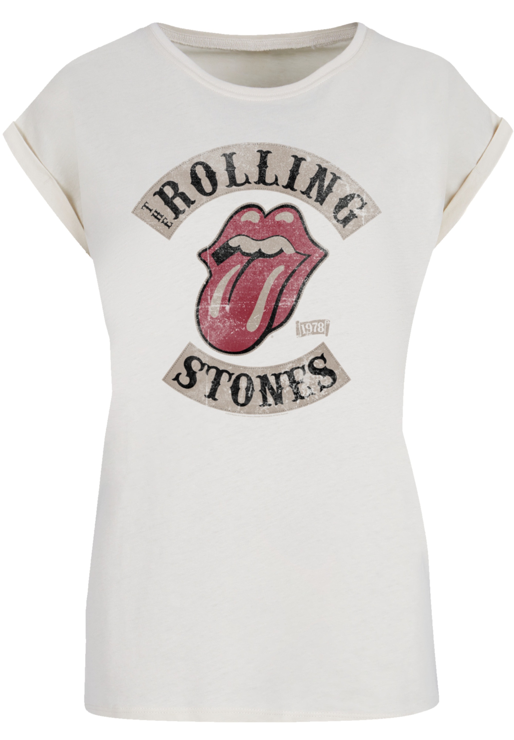 F4NT4STIC T-Shirt "The Rolling Stones Tour 78", Premium Qualität günstig online kaufen