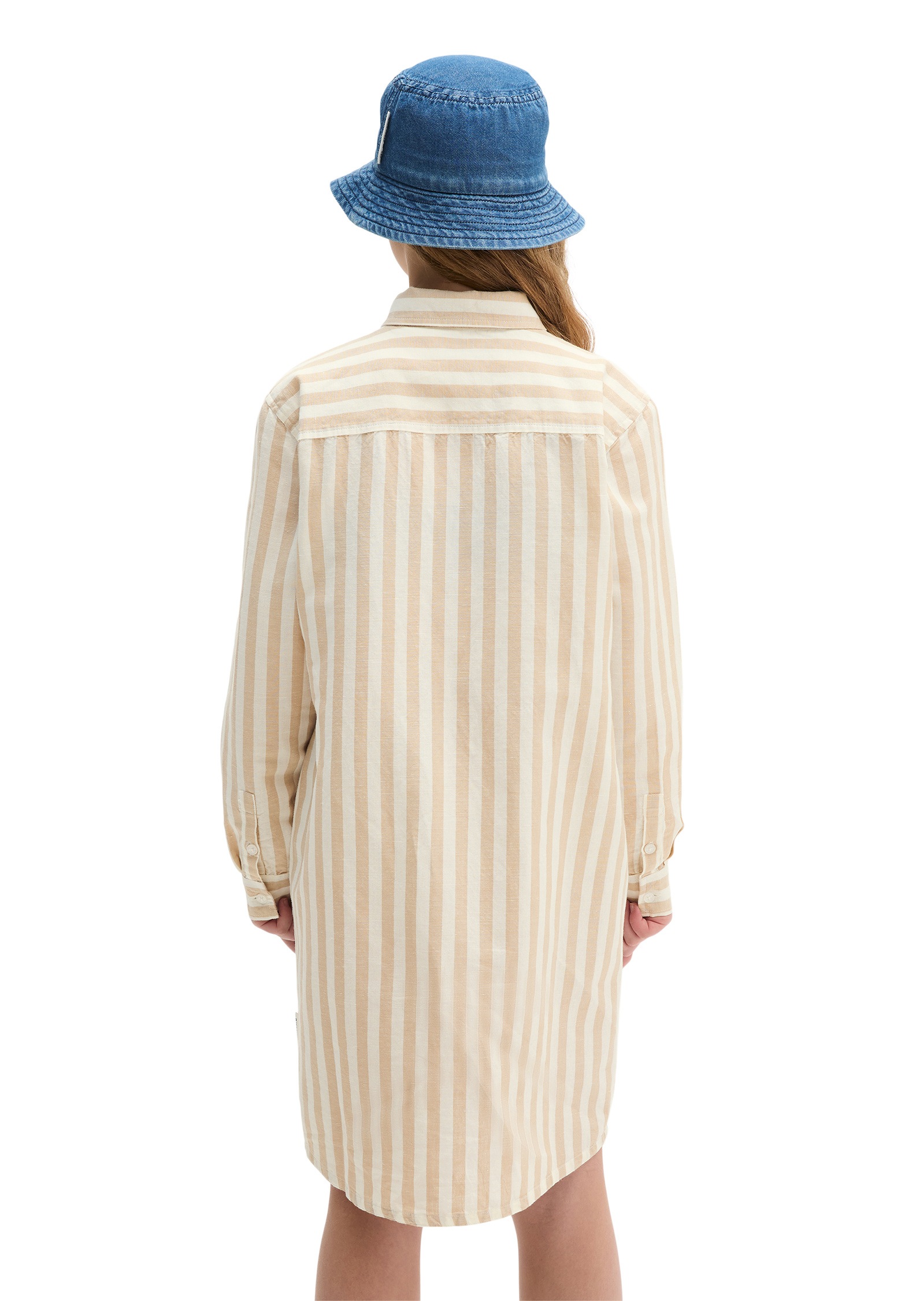 Marc O'Polo Sweatkleid »aus Leinen und Bio-Baumwolle«