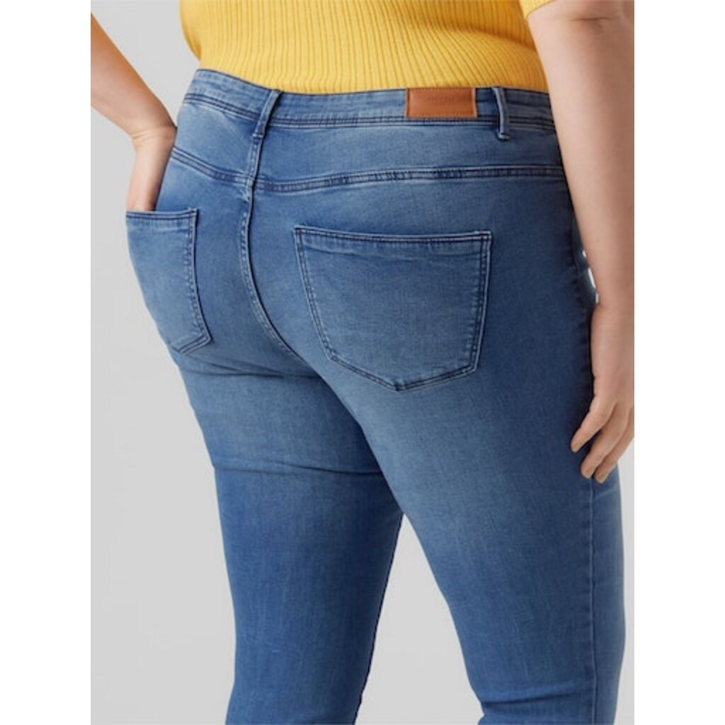 Vero Moda Curve Slim-fit-Jeans »VMFANYA SLIM JEANS MB GA CUR NOOS«