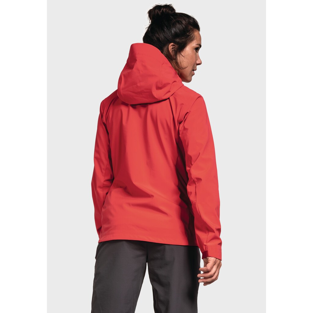 Schöffel Outdoorjacke »Softshell Jkt Mangart L«, mit Kapuze