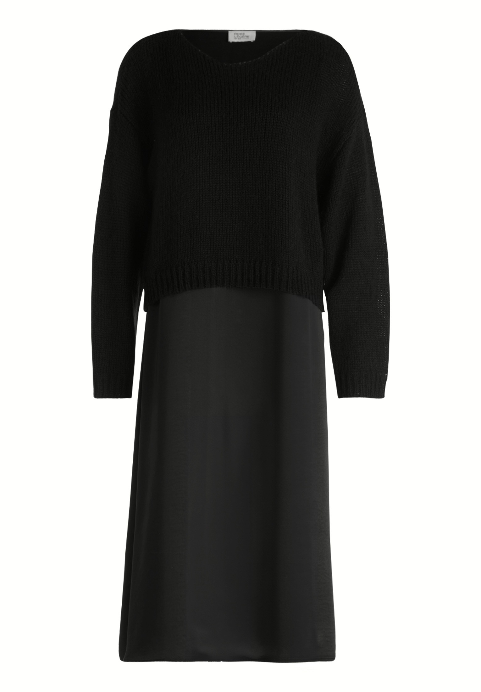 Vera Mont Druckkleid "Vera Mont Damen Casual-Kleid zweiteilig", Materialmix günstig online kaufen