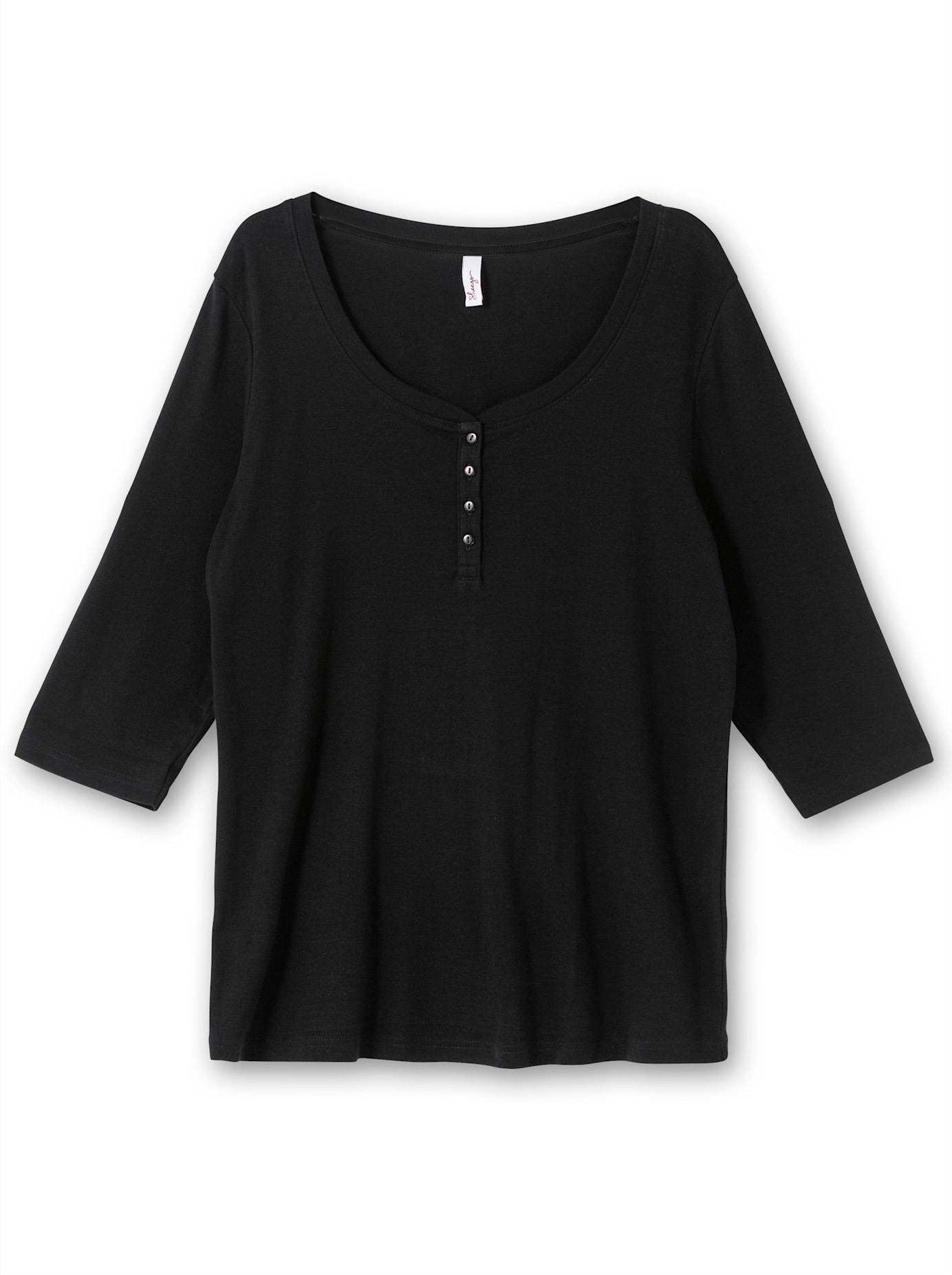 Sheego 3/4-Arm-Shirt »3/4-Arm-Shirt«, (1 tlg.)