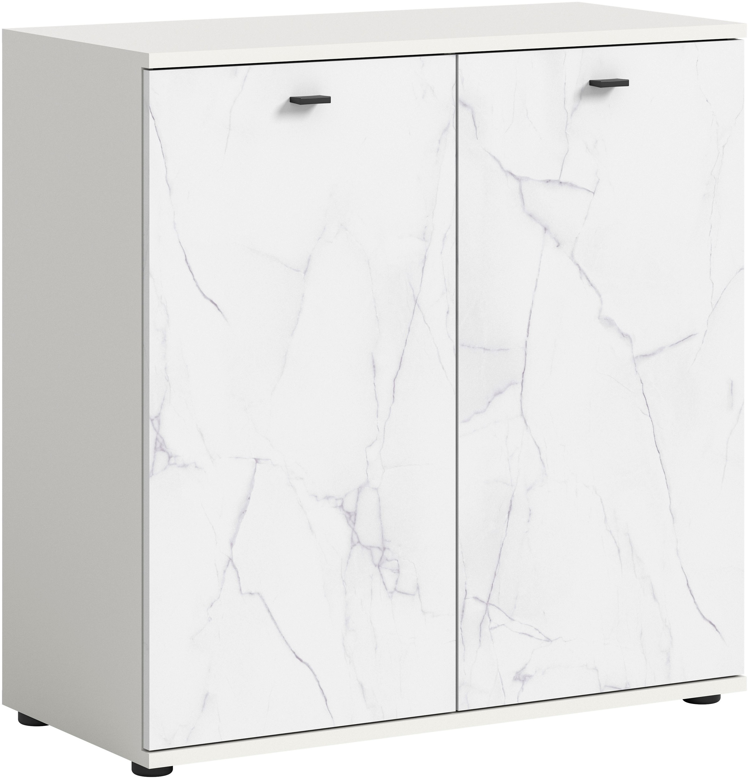 Home affaire Kommode "CALCOLO, Breite 86 cm, 2 Türen mit Soft-Close-Funktio günstig online kaufen