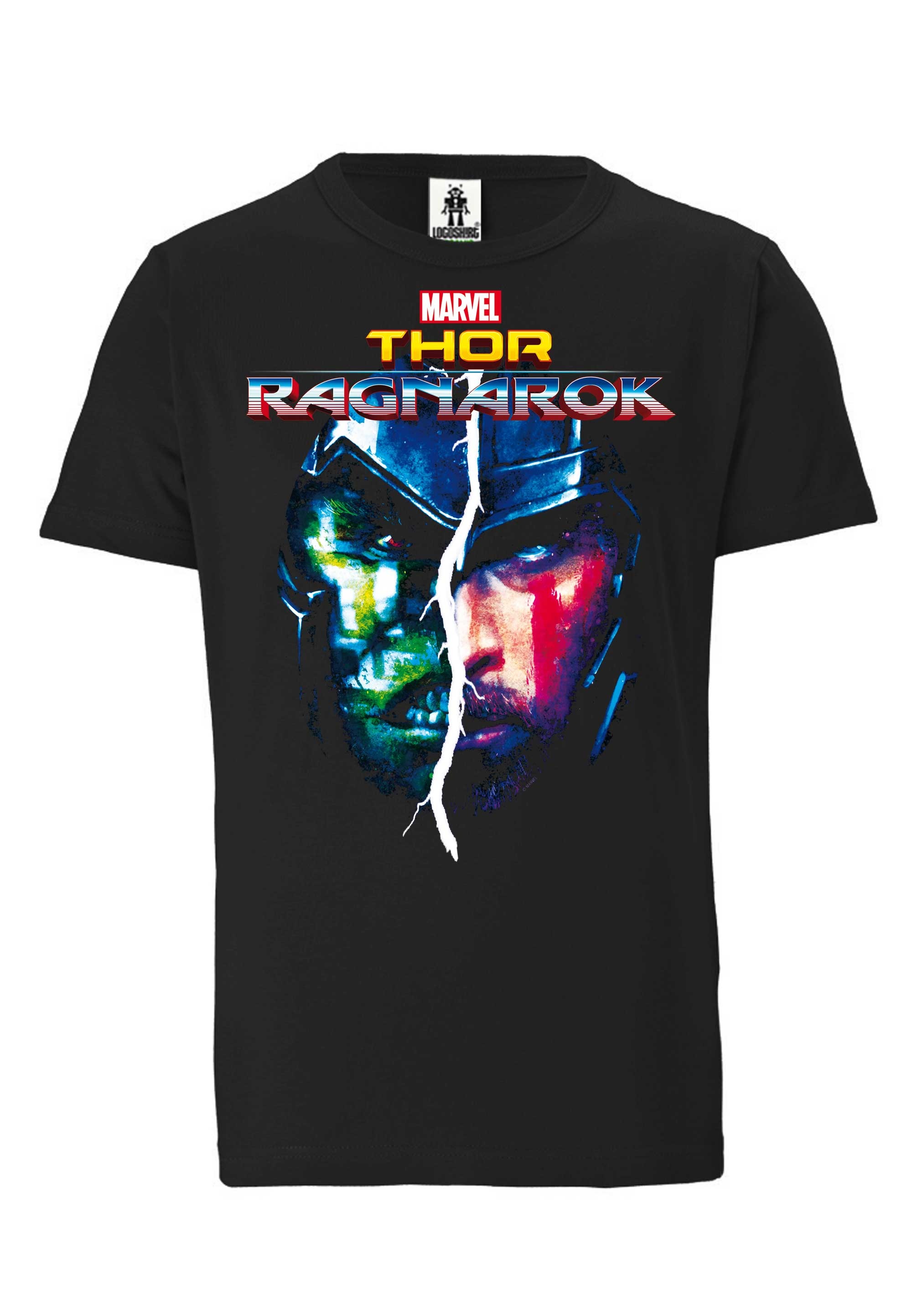 LOGOSHIRT T-Shirt »Marvel Comics«, mit lizenzierten Design