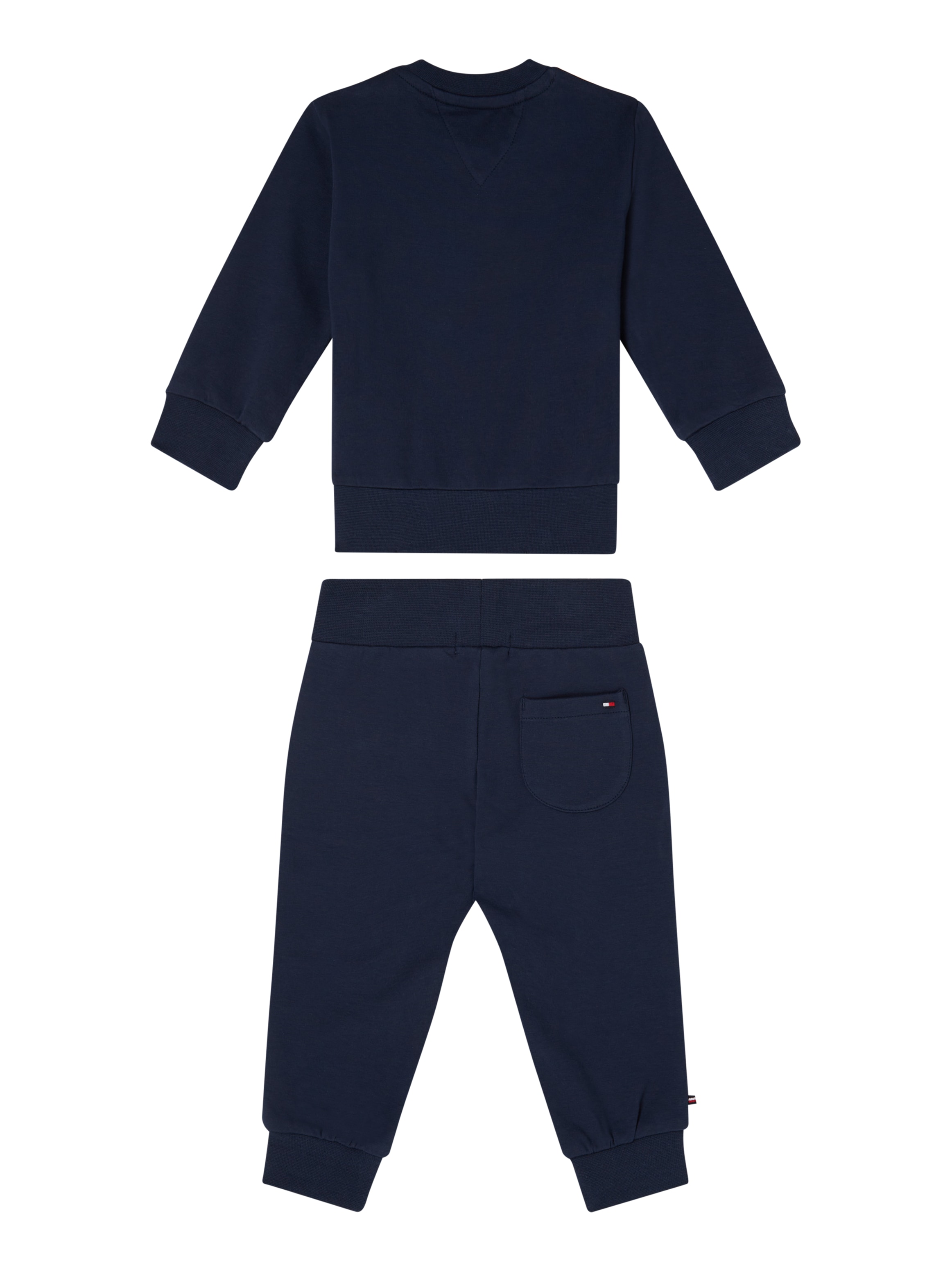 Tommy Hilfiger Shirt & Hose »BABY ESSENTIAL CREWSUIT«, (Set, 2 tlg., 2er)