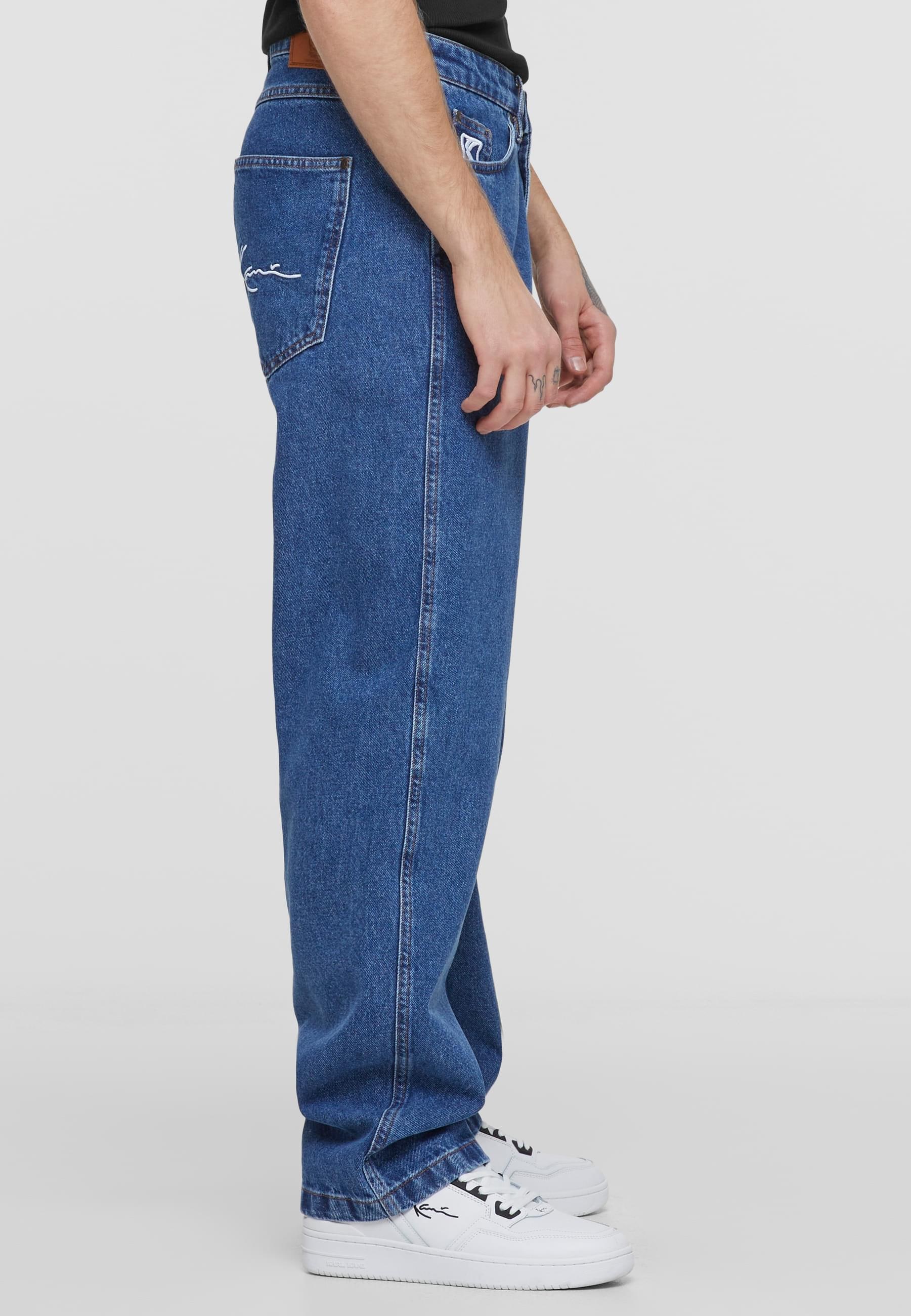 Karl Kani Bequeme Jeans »Karl Kani Herren KK Small Signature Baggy Five Pocket Denim«