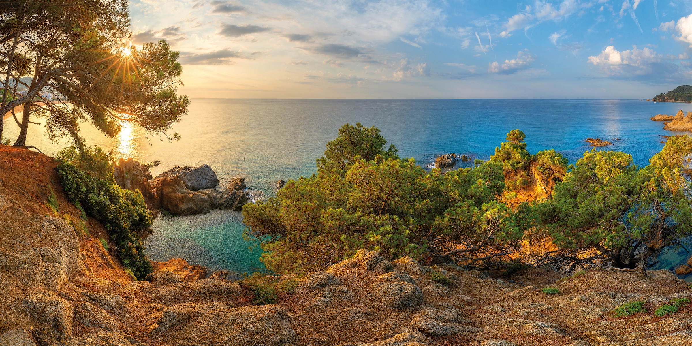 Bönninghoff Leinwandbild, Mallorca, (1 St.), BxH: 100x50 cm