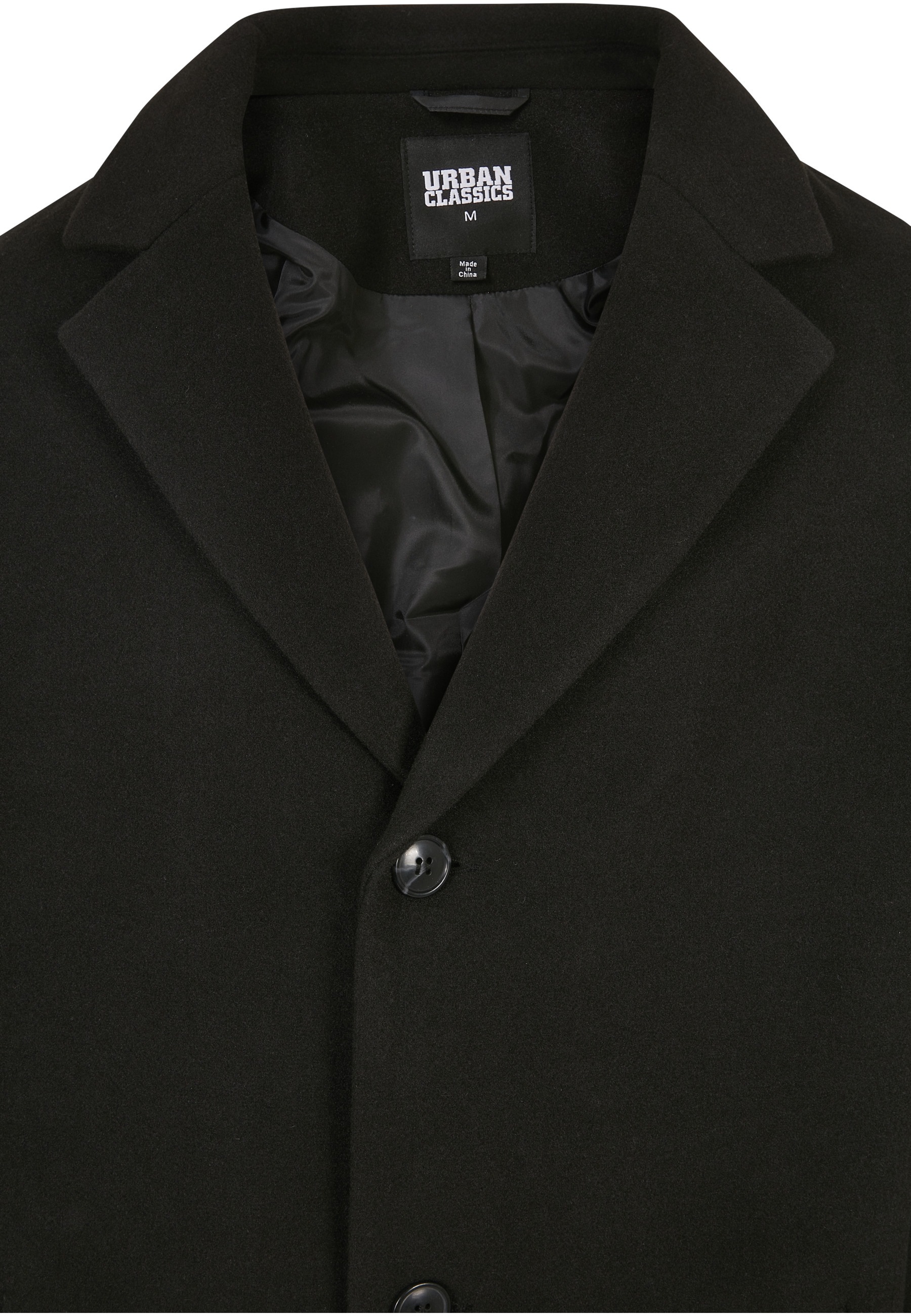 Urban Classics Long Coat Black L 2
