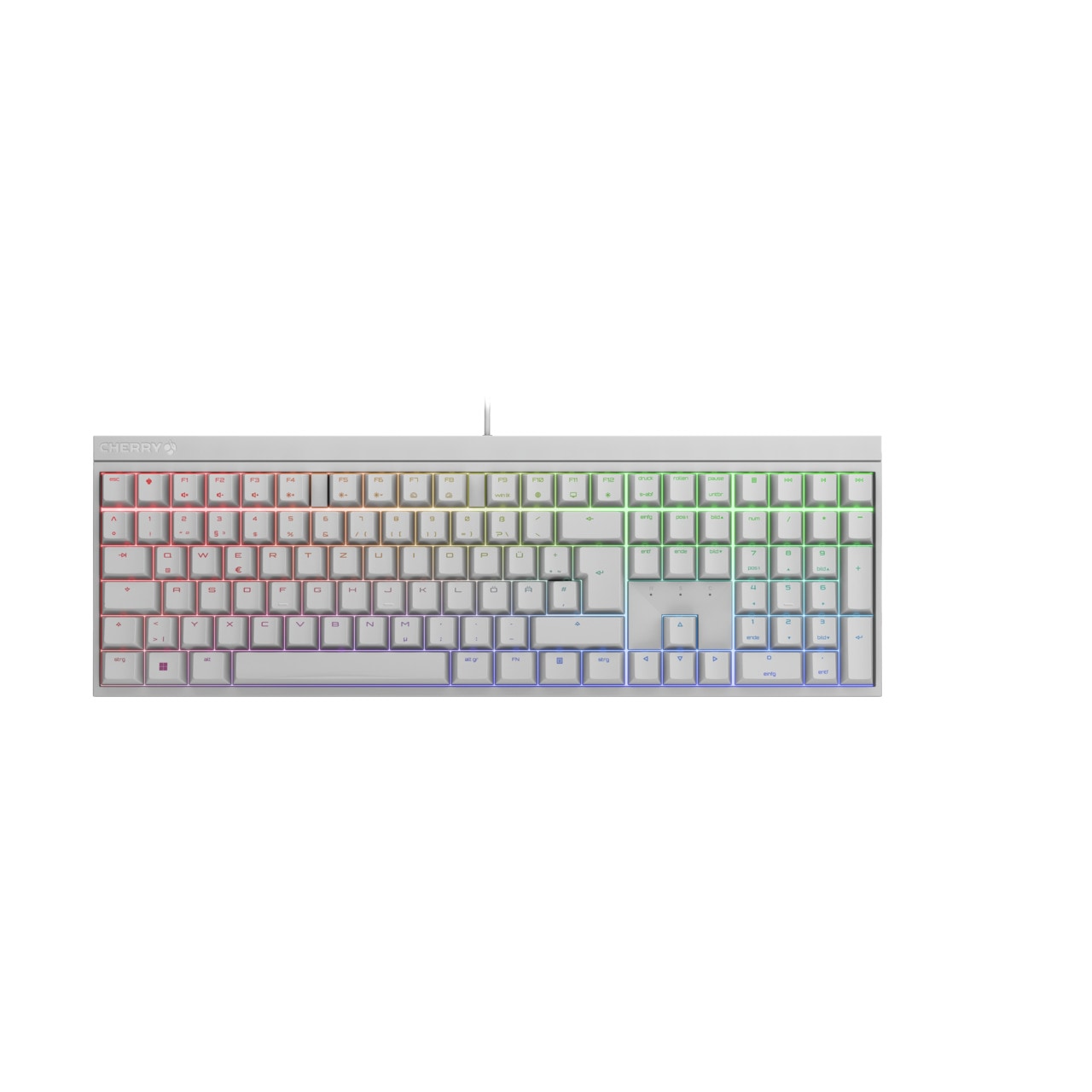 Gaming-Tastatur »MX 2.0S RGB«, MX Red