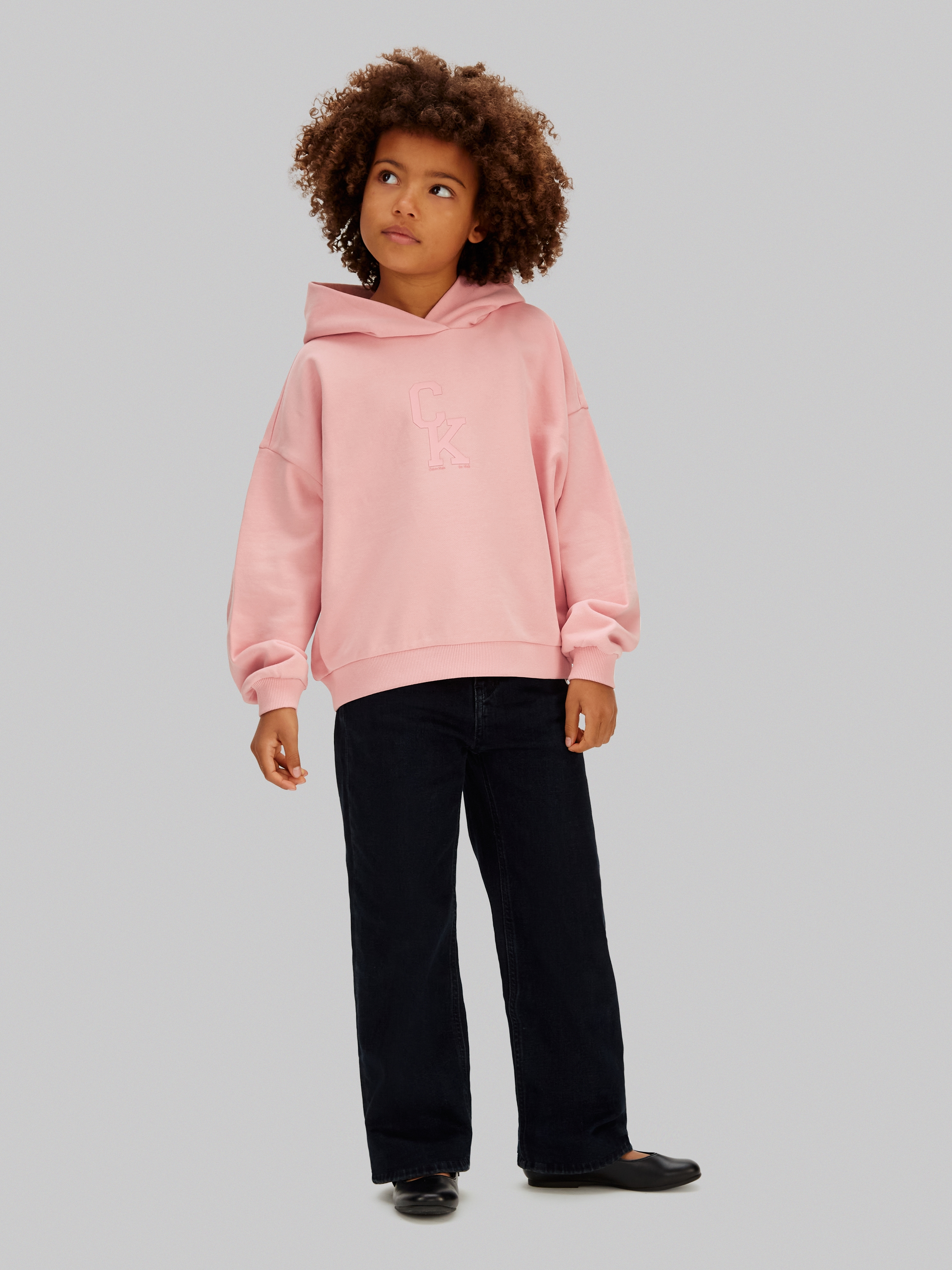 Calvin Klein Jeans Kapuzensweatshirt »HOODED SWEATSHIRT«, Regular fit für Kinder mit Kapuze
