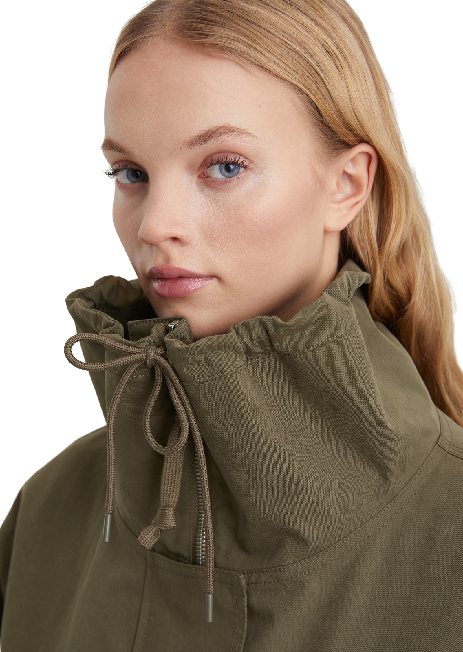 Marc O'Polo DENIM Kurzmantel »aus beschichtetem Cotton-Nylon«