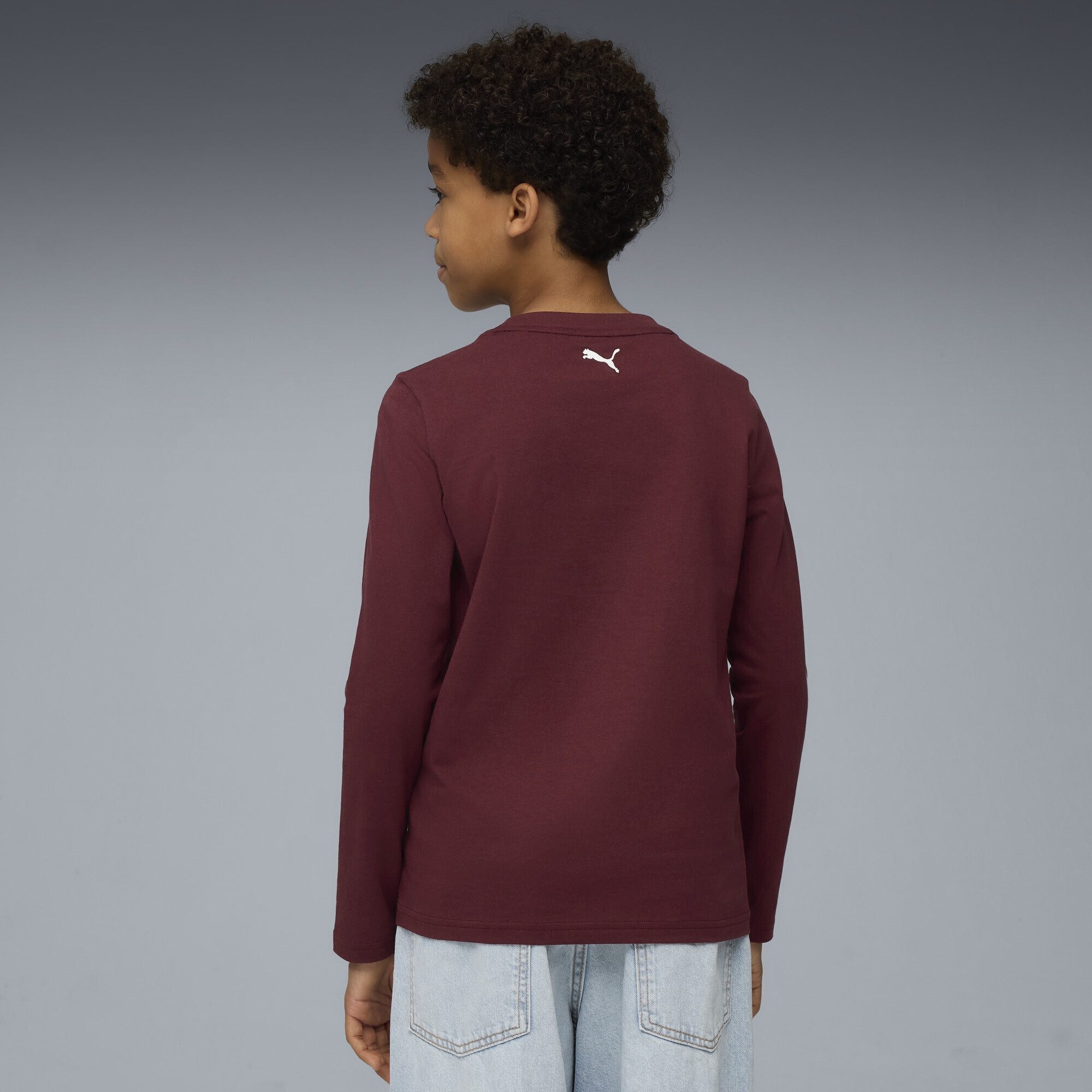 PUMA T-Shirt »Super PUMA Graphic Langarmshirt Jungen«