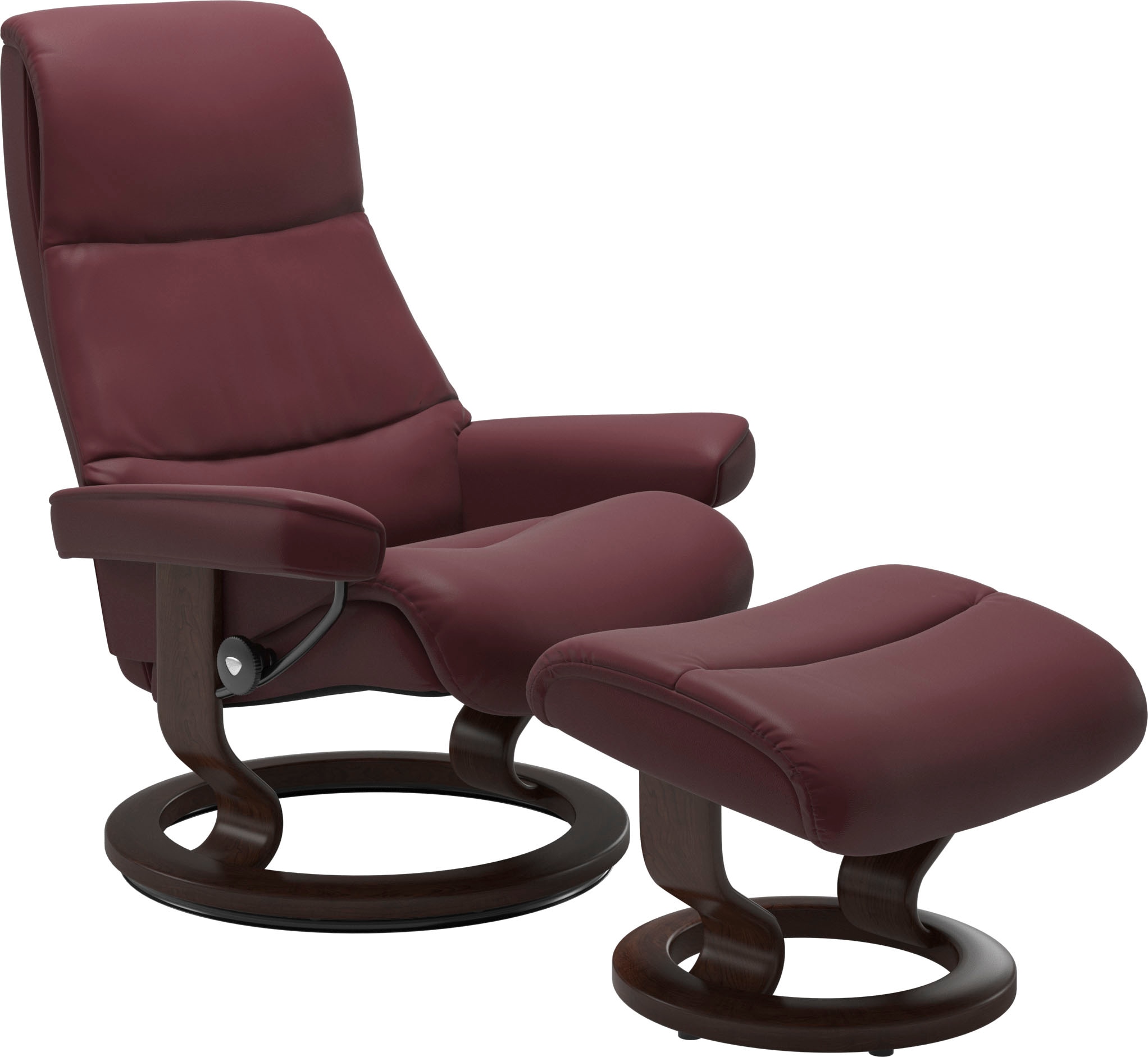 Stressless Relaxsessel "View" Set, Relaxsessel mit Hocker, mit Classic Base günstig online kaufen