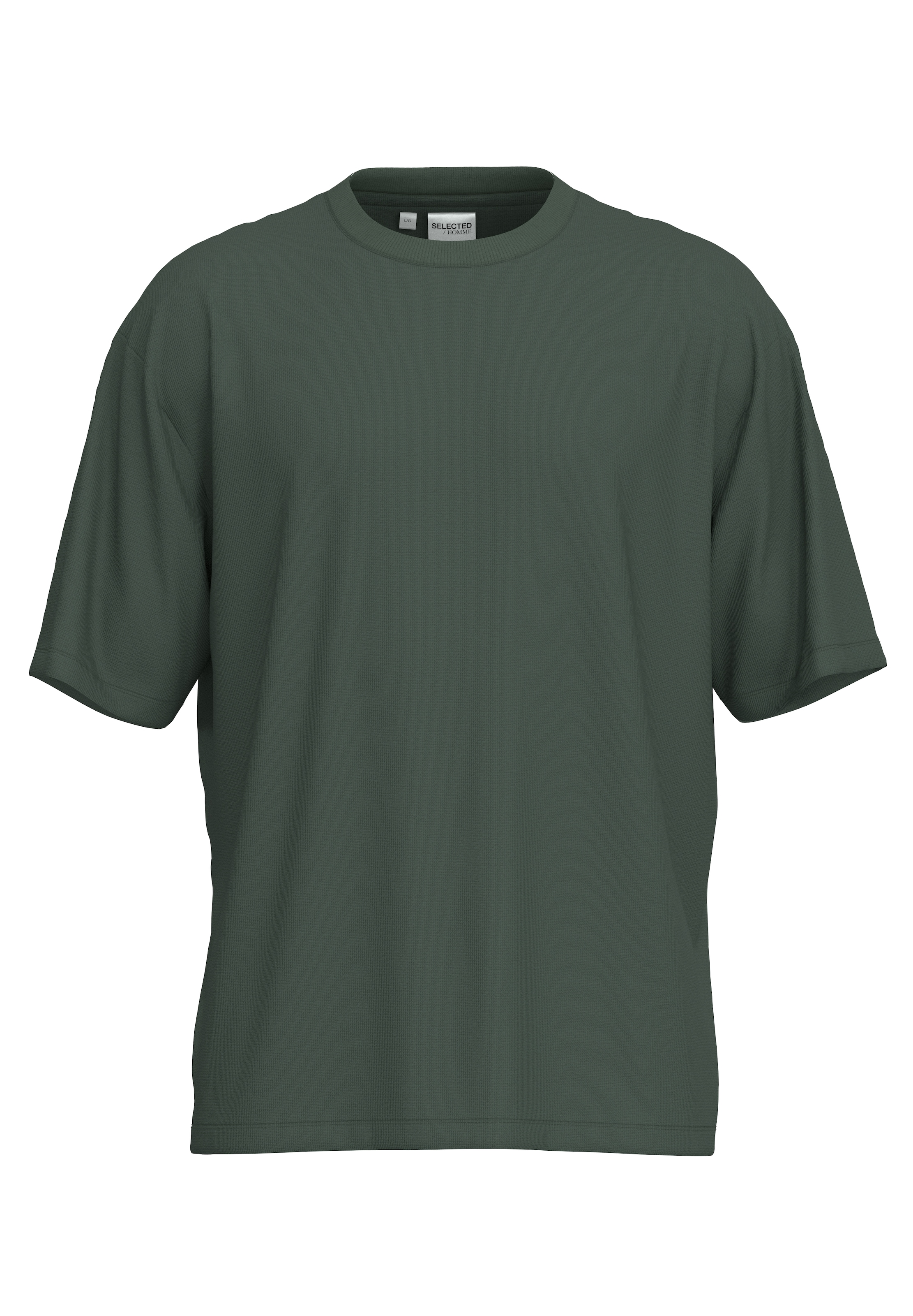 SELECTED HOMME Rundhalsshirt "SLHLOOSEOSCAR SS O-NECK TEE NOOS" günstig online kaufen