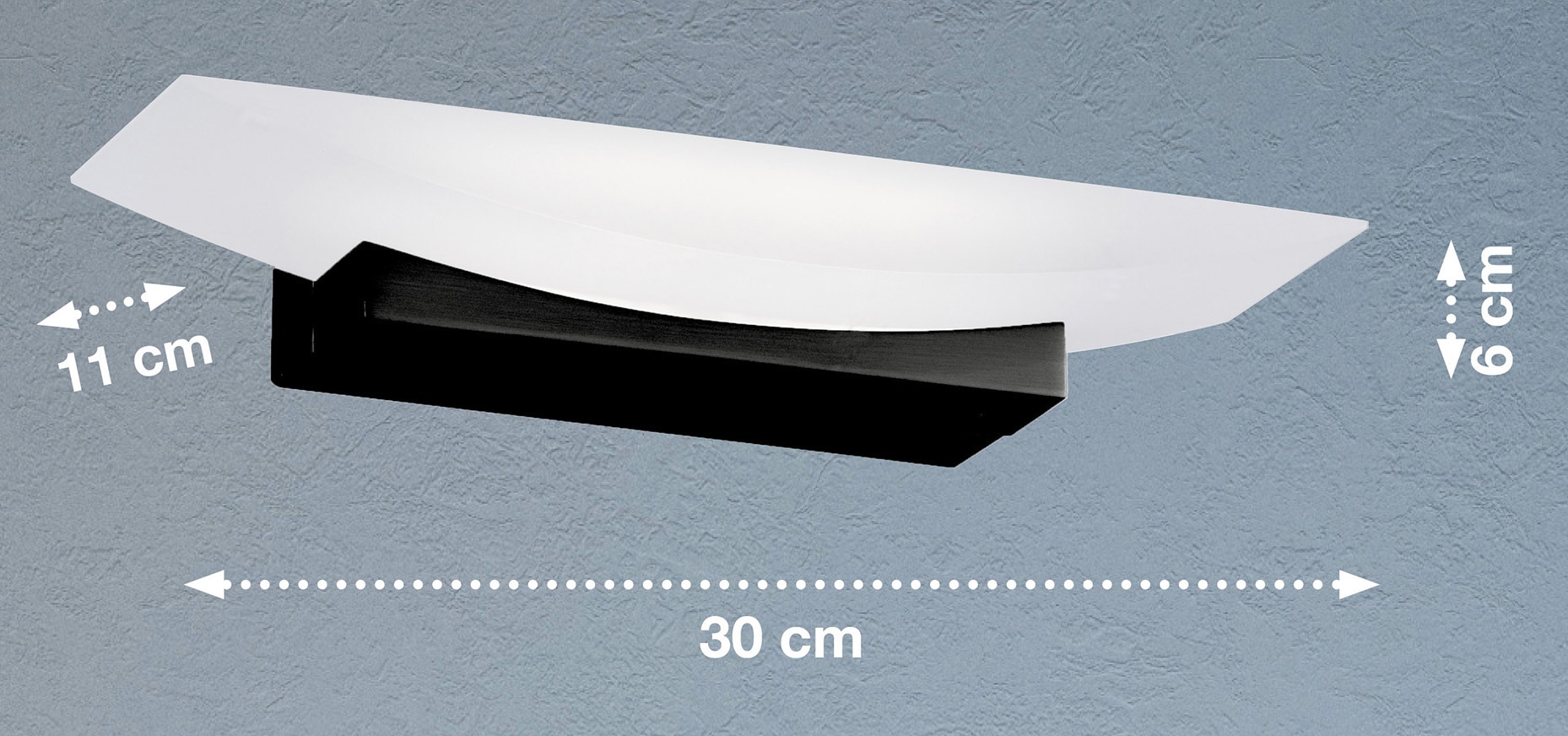 FISCHER & HONSEL LED Wandleuchte »Bowl TW«, 1 flammig, Leuchtmittel LED-Modul | LED fest integriert