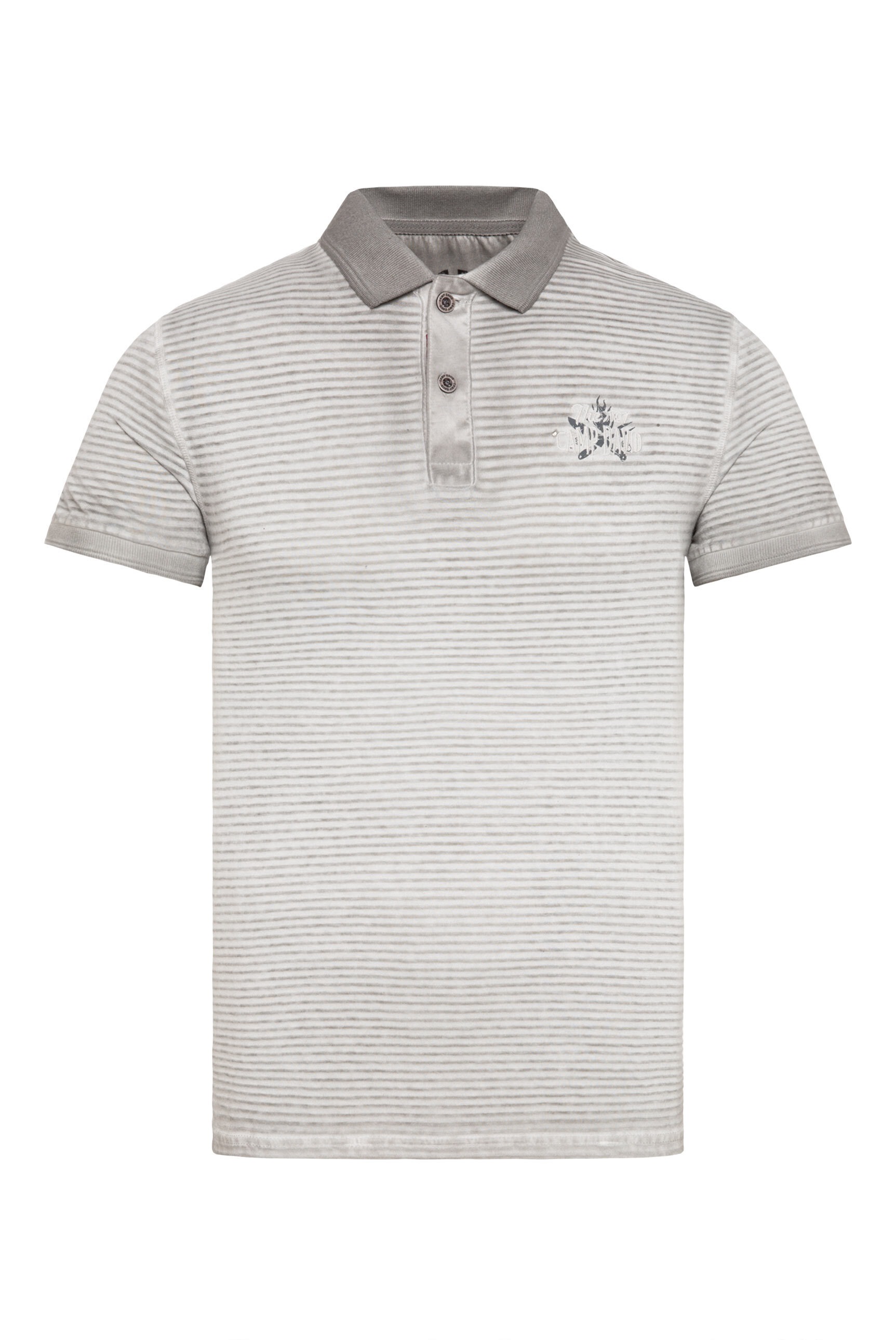 CAMP DAVID Poloshirt, mit großem Rücken-Print