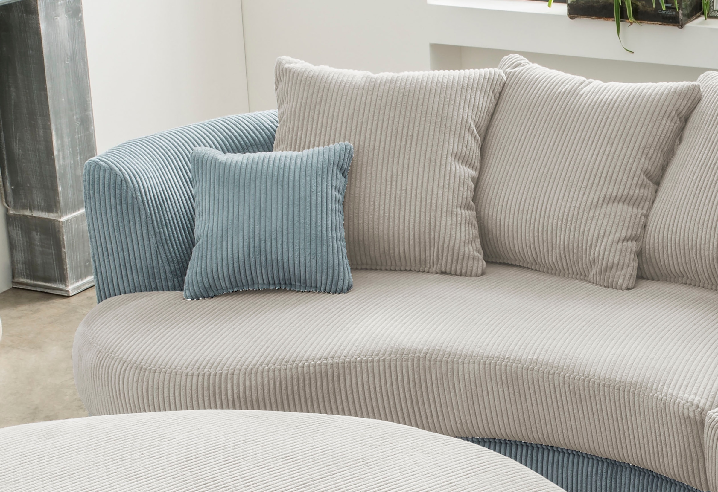 INOSIGN Ecksofa »Limoncello organische Formensprache, L-Form«, ergonomische Form