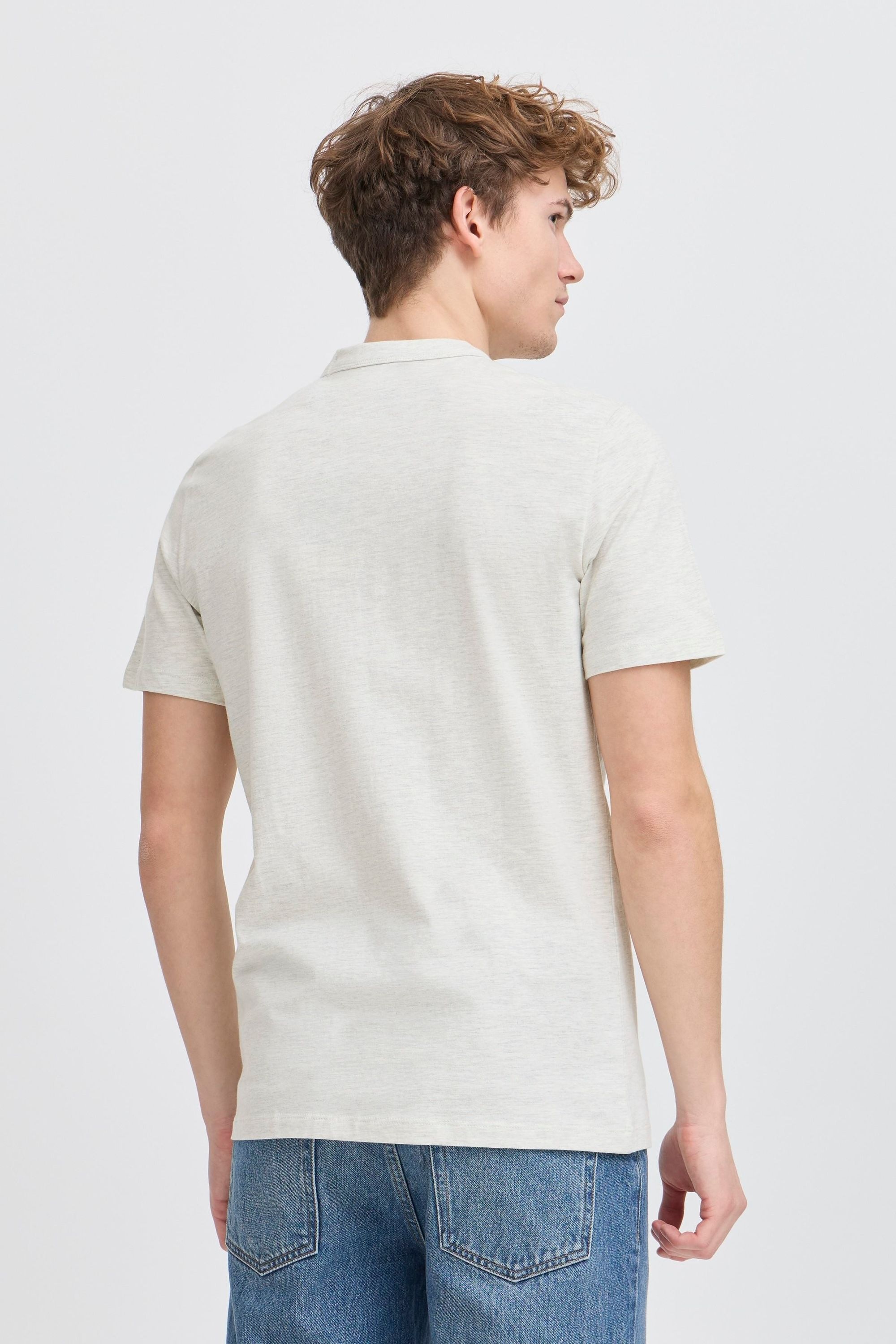 Casual Friday T-Shirt »T-Shirt CFJASPER mélange tee with chest pocket«