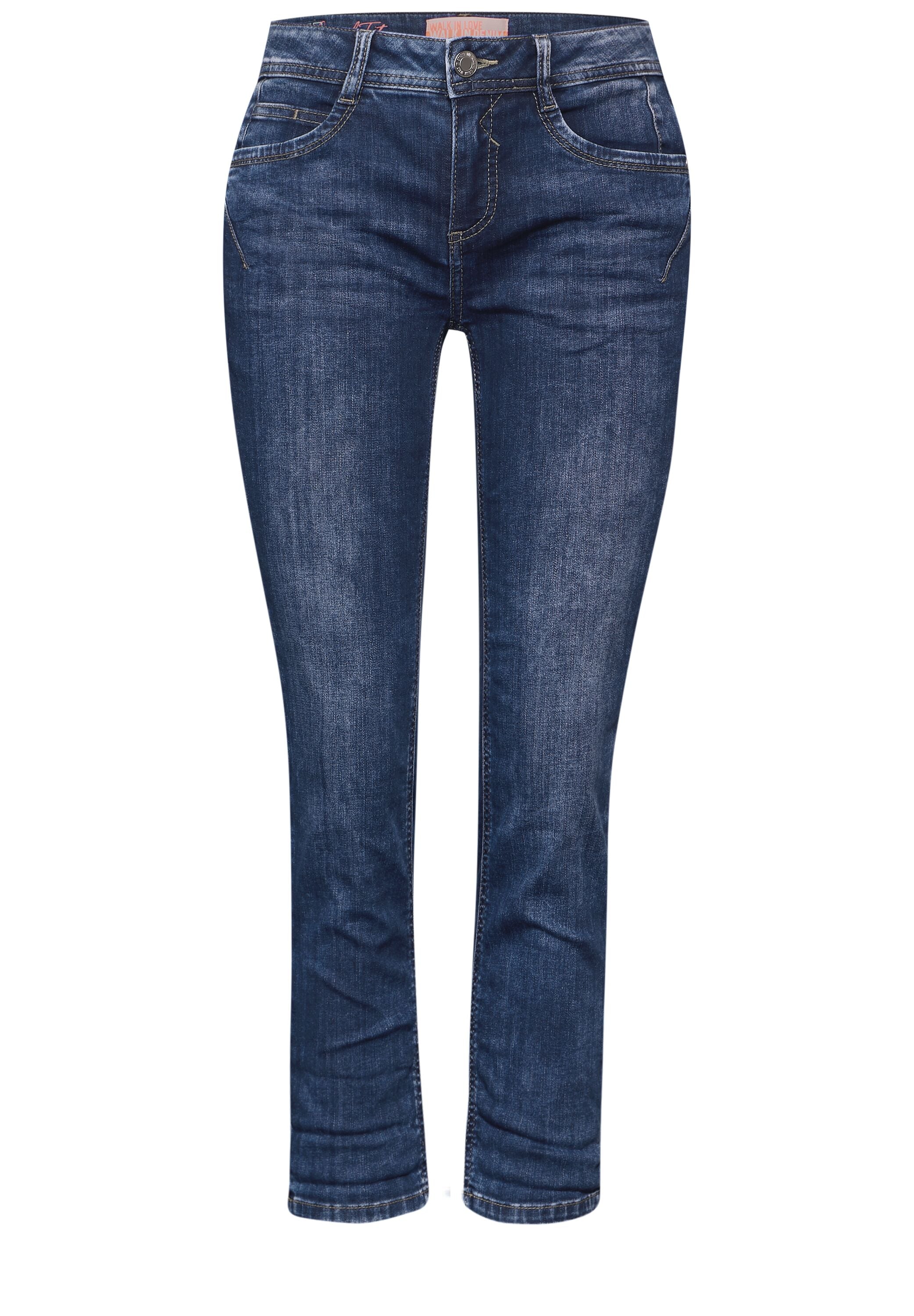 STREET ONE Skinny-fit-Jeans, Middle Waist