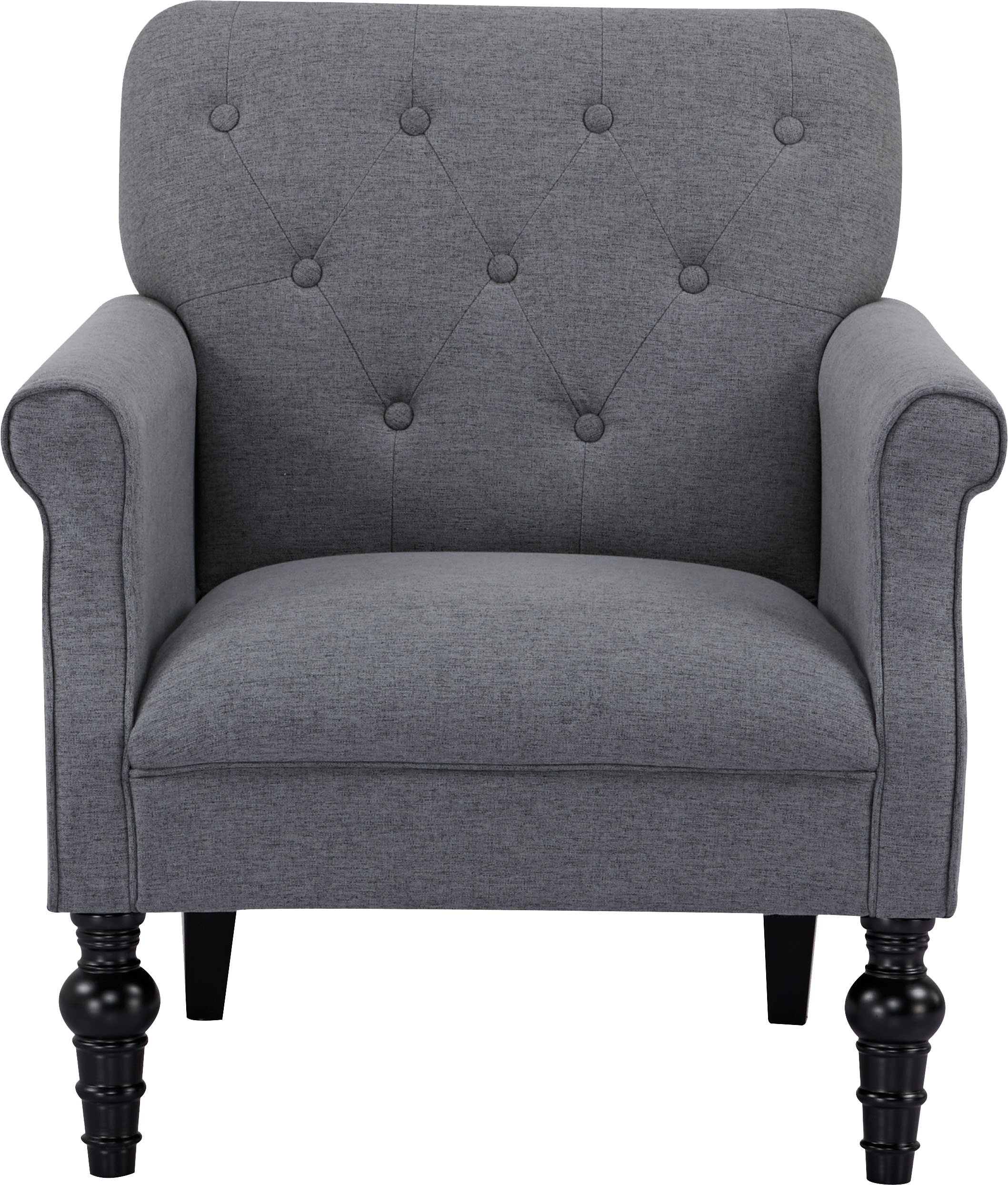 Home affaire Sessel »RANNA, Sessel Wohnzimmer in Chesterfield-Optik«, mit Knopf-Steppung, in Samt und Webstoff