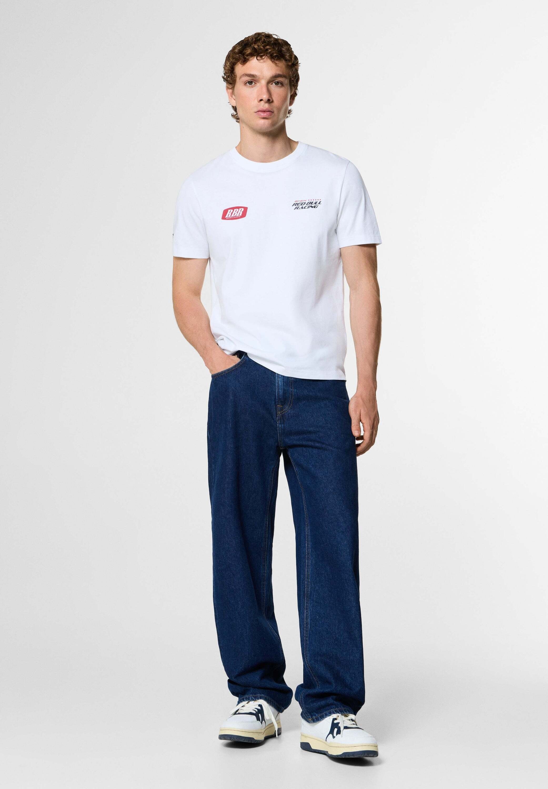 Red Bull Racing x Pepe Print-Shirt »bedrucktes T-Shirt BLOCK TEE«