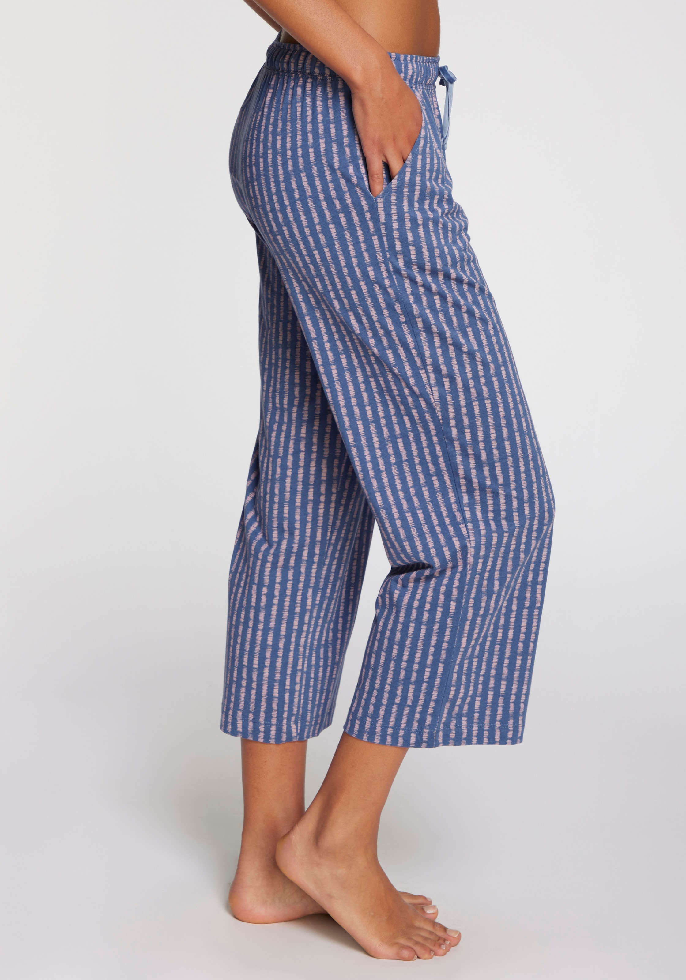 Vivance Dreams Pyjamahose im Culotte-Schnitt günstig online kaufen