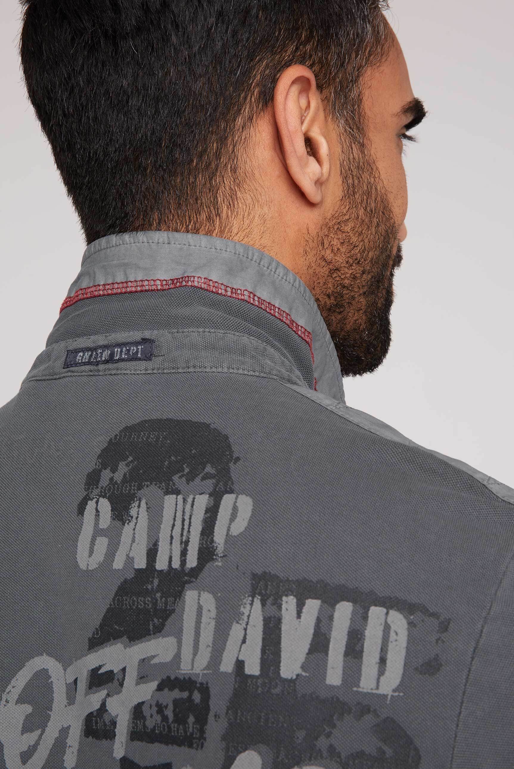 CAMP DAVID Poloshirt, mit Vintage-Waschung