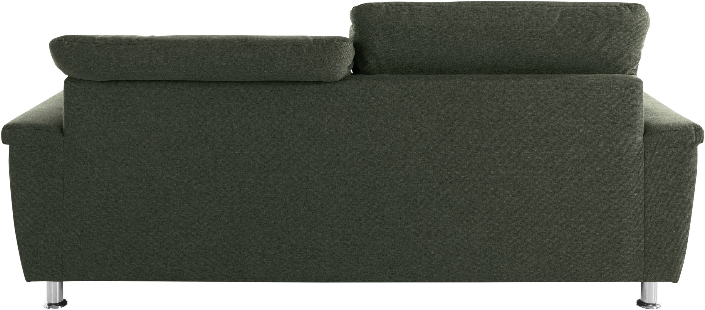 DOMO collection 2,5-Sitzer »Franzi«, wahlweise mit Kopfteilverstellung, inklusive Zierkissen