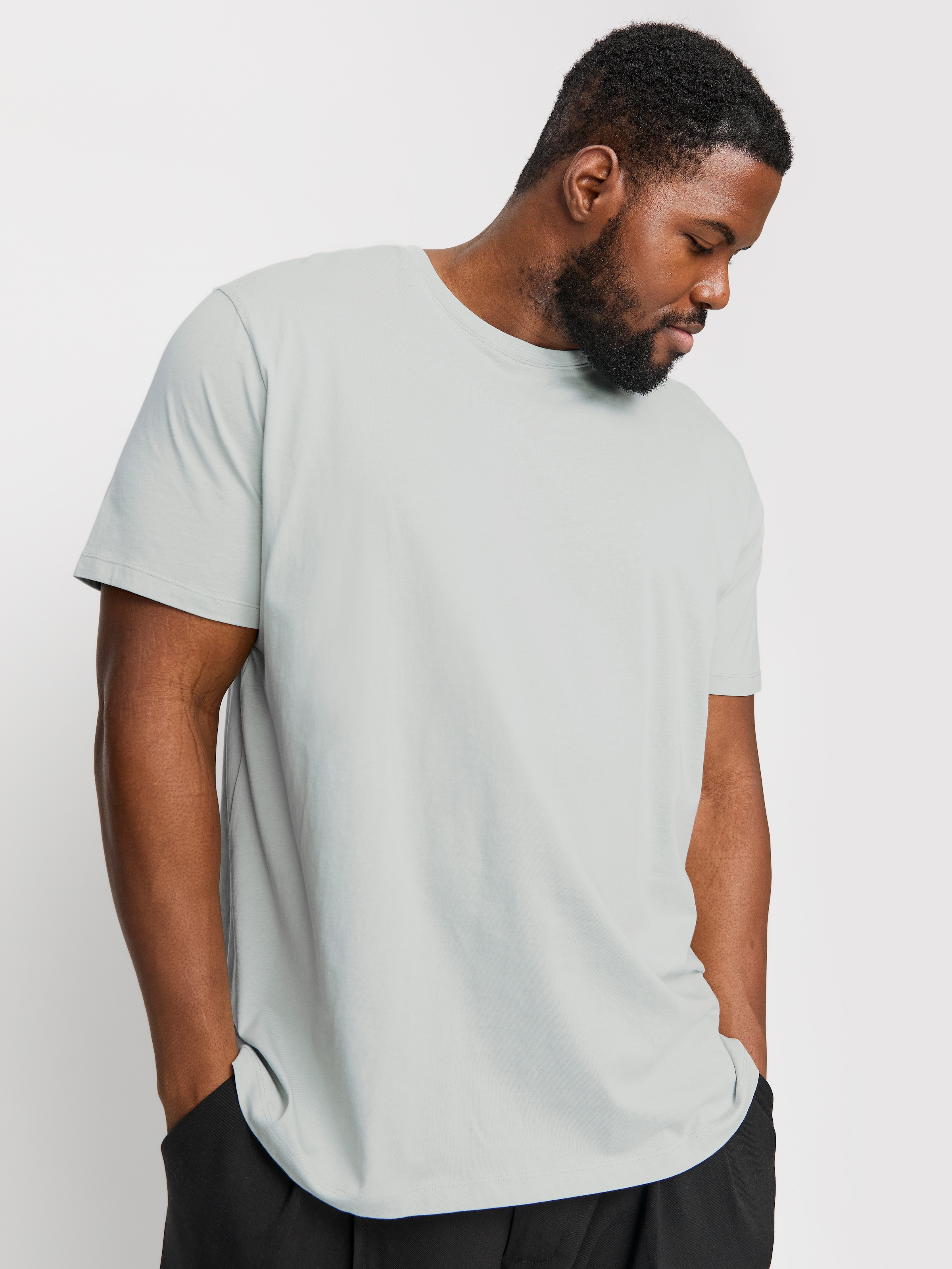 Jack & Jones PlusSize Rundhalsshirt "JJEORGANIC BASIC TEE SS O-NECK NOOS PL günstig online kaufen