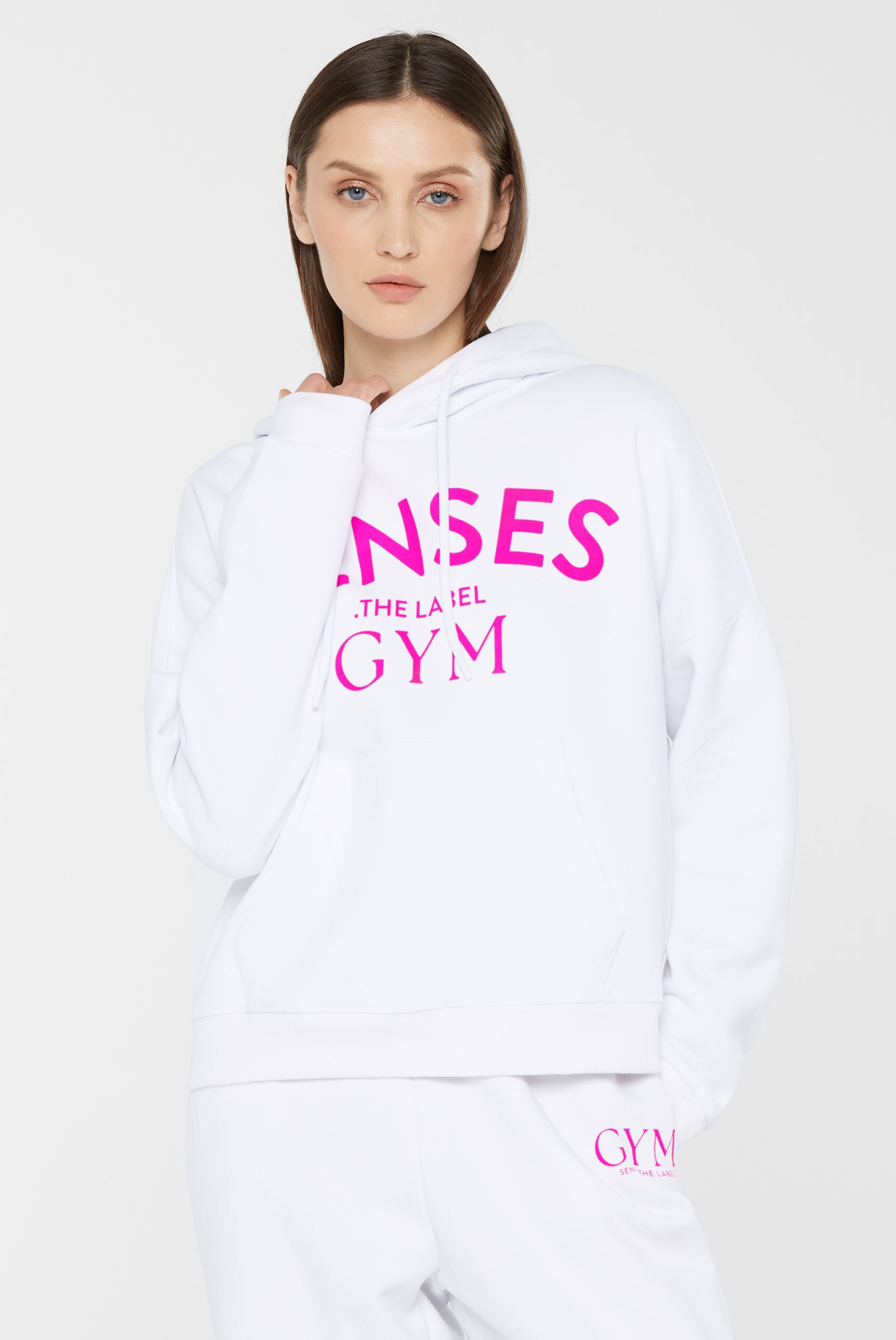 SENSES.THE LABEL Kapuzensweatshirt, mit Baumwolle
