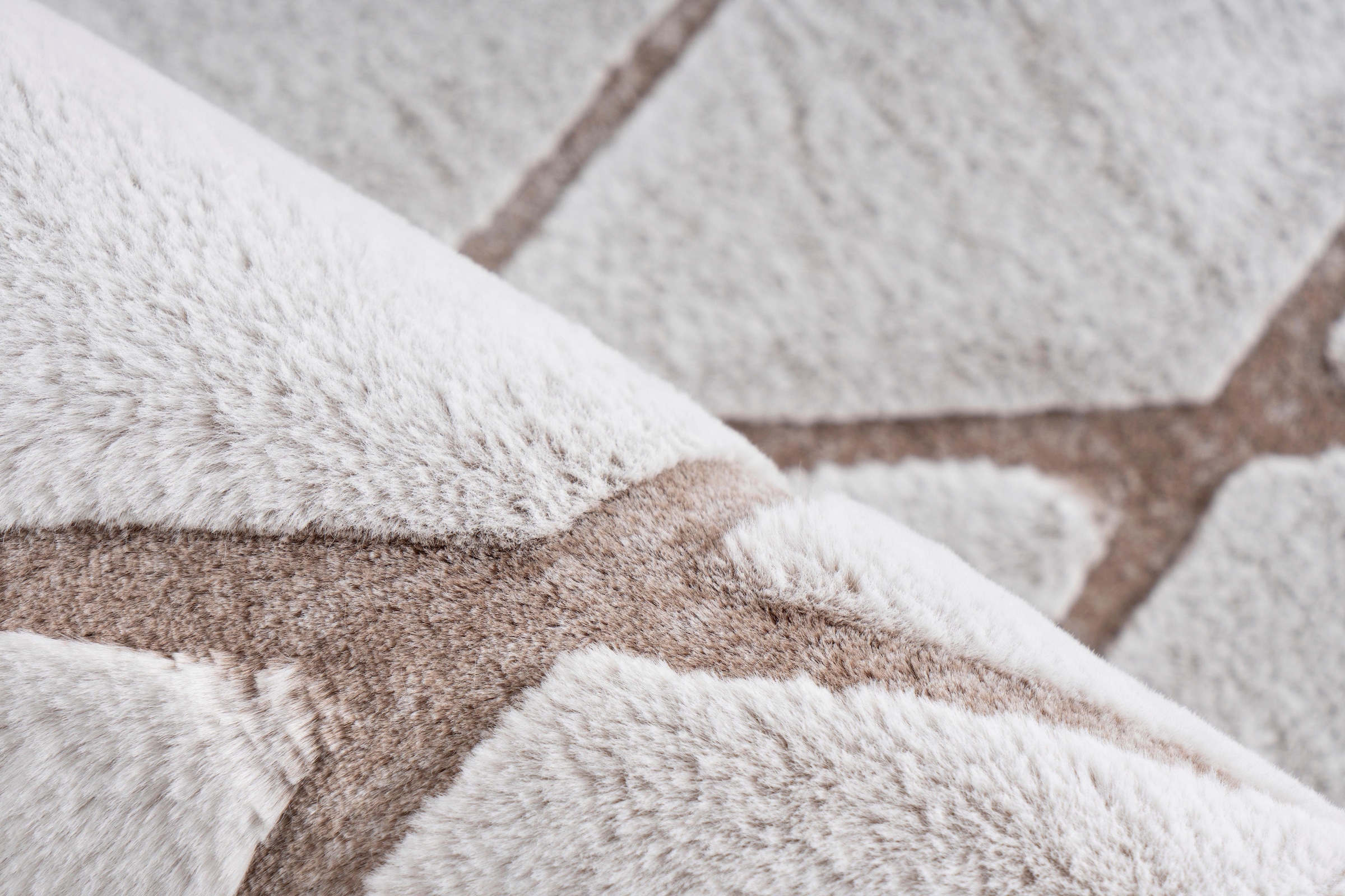 me gusta Teppich »Vivica 200«, rechteckig, 20 mm Höhe, besonders weich durch Microfaser, Wohnzimmer