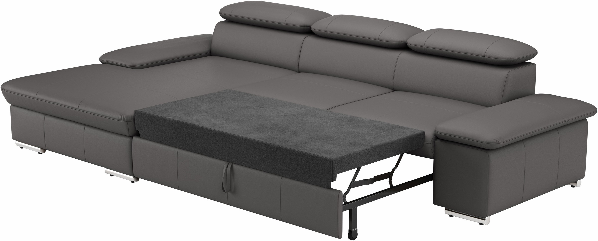 sit&more Ecksofa »Valantine L-Form«, inkl. Kopf- und Armteilverstellung, wahlweise mit Bettfunktion