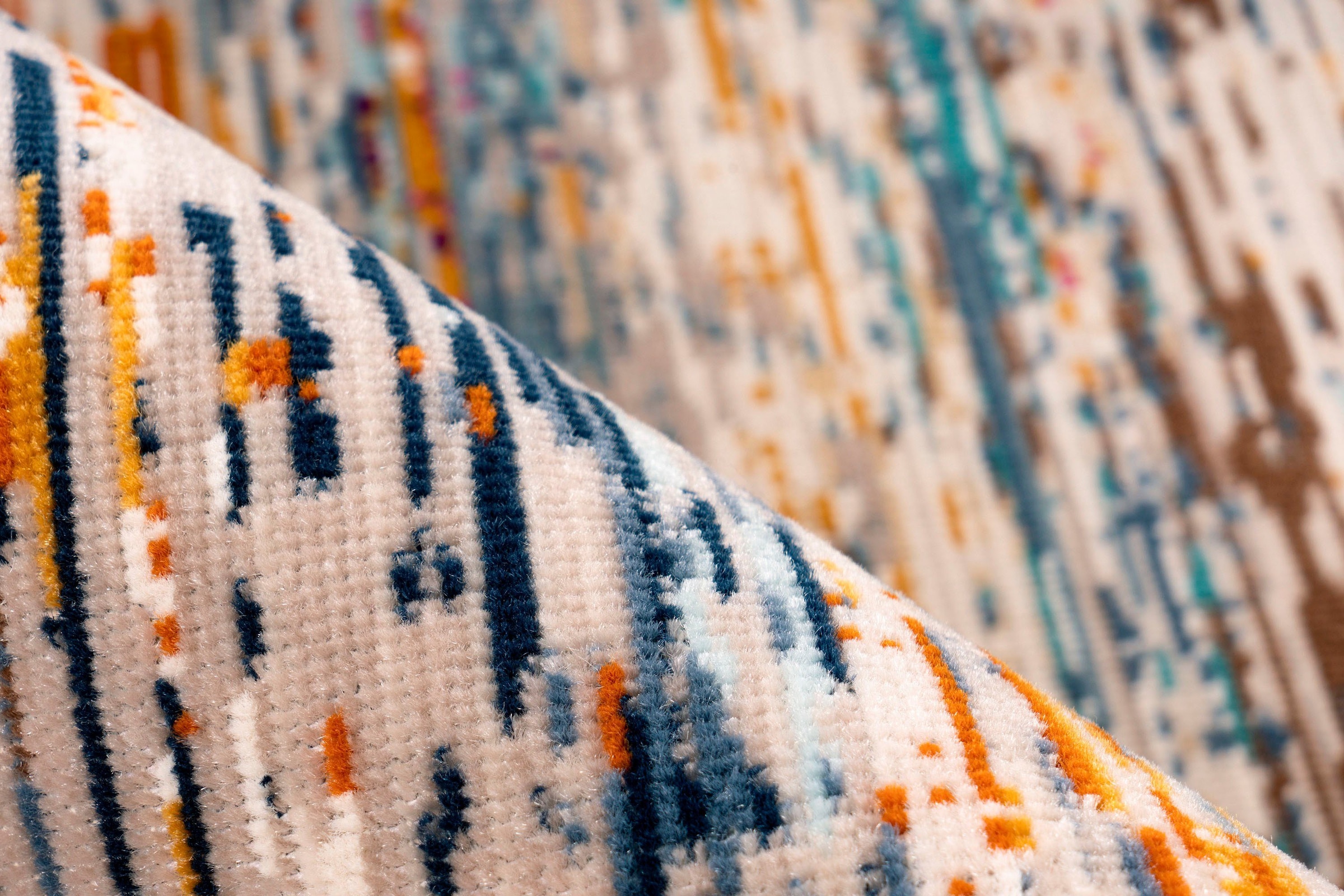 calo-deluxe Teppich »Valessa-808«, rechteckig, 5 mm Höhe, Wohnzimmer