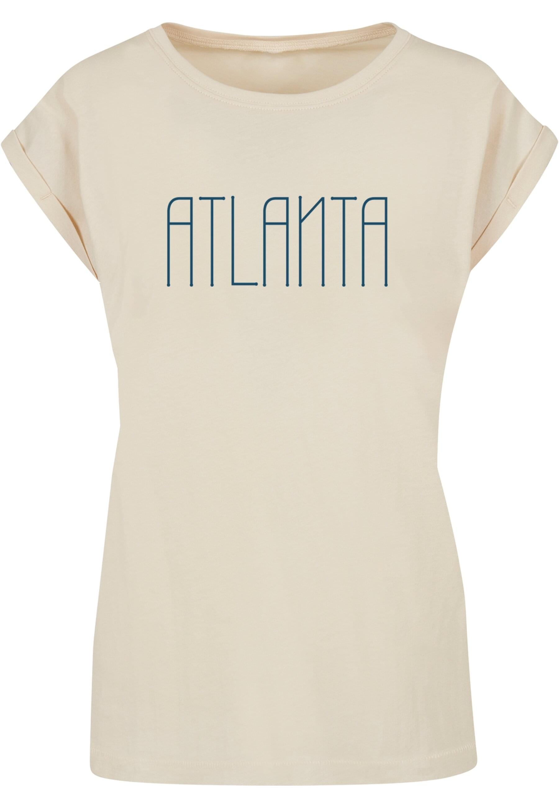 Merchcode T-Shirt "Merchcode Damen Ladie Atlanta Extended Shoulder Tee" günstig online kaufen