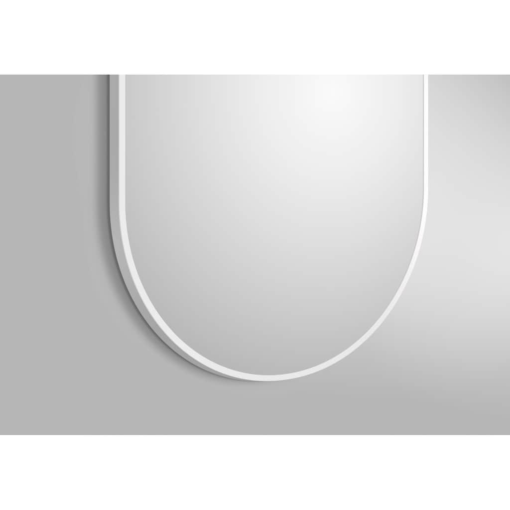 Talos Dekospiegel »Design Spiegel oval weiß, 45x75 cm«, (1 St.)