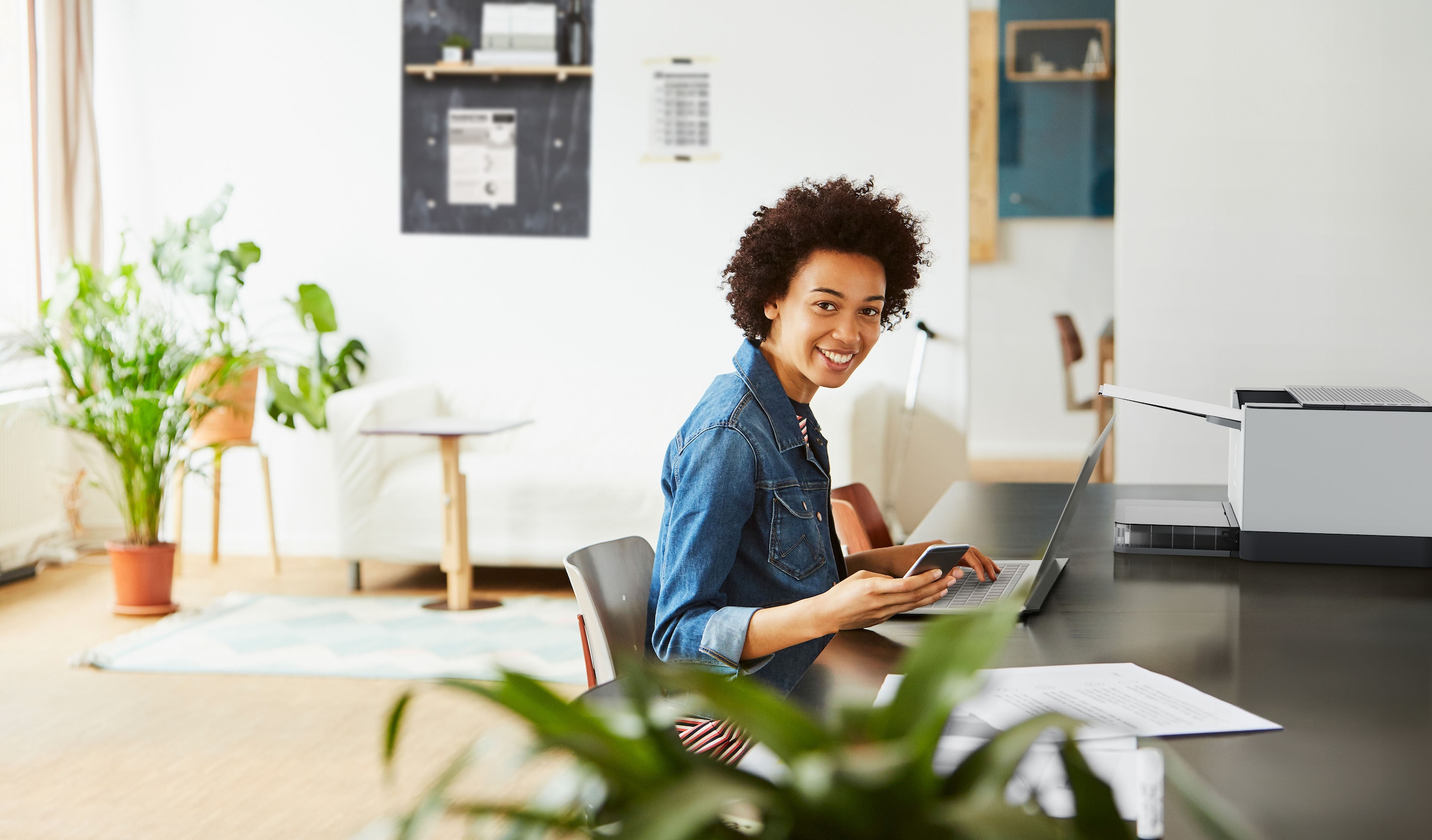 HP Schwarz-Weiß Laserdrucker »LaserJet M207dw«